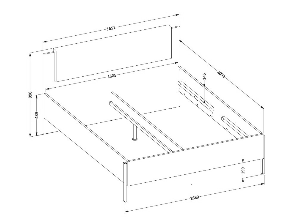Komplet spalnic Etsore 115