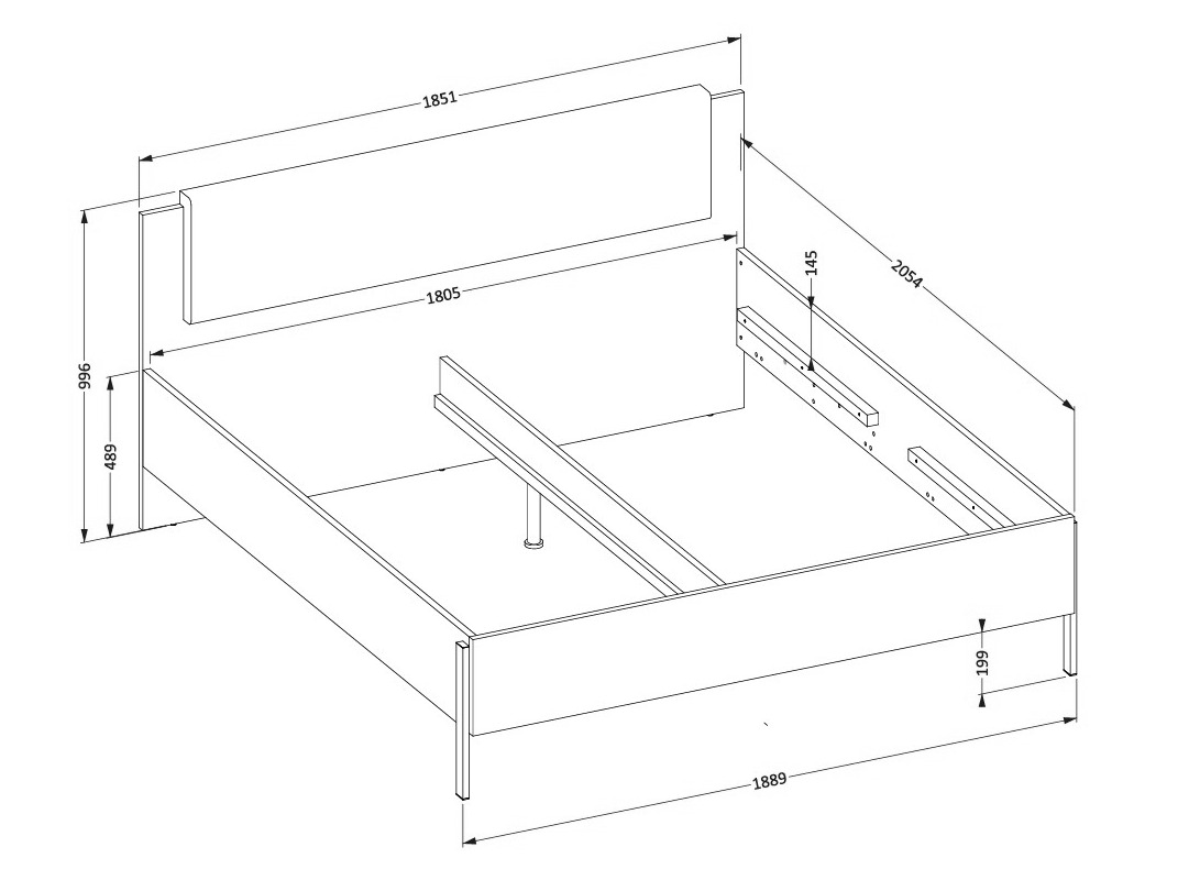 Komplet spalnic Etsore 115