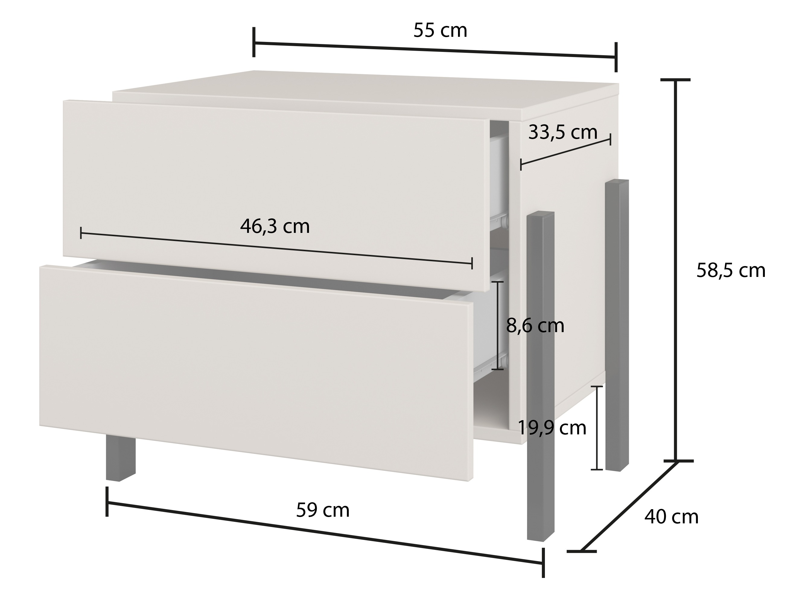 Komplet spalnic Etsore 116