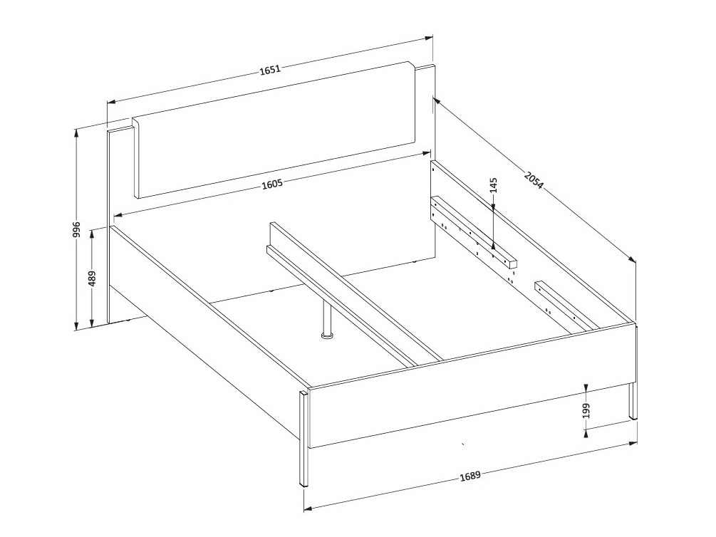 Komplet spalnic Etsore 116