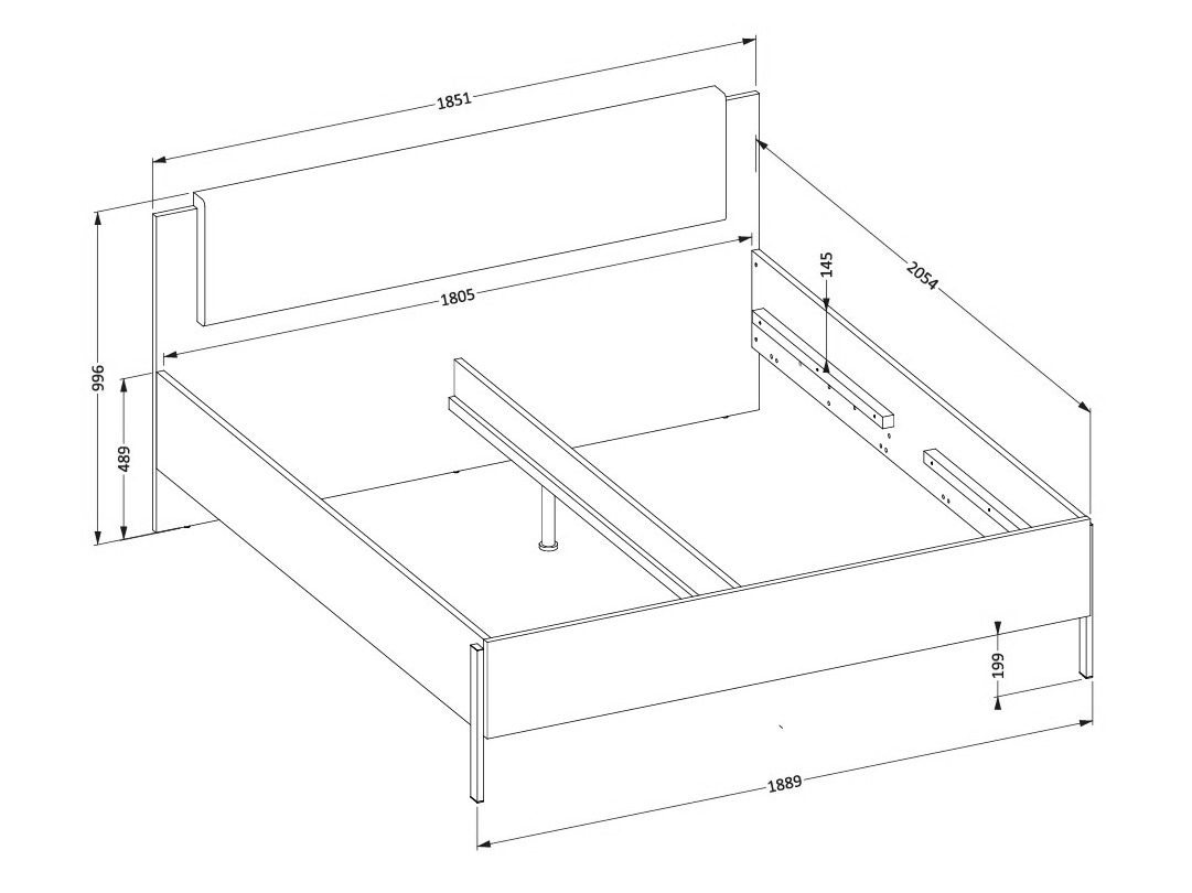 Komplet spalnic Etsore 116