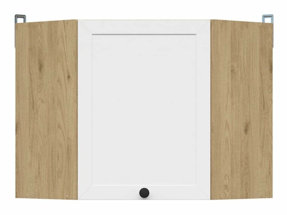 Modularna kotna stenska omarica Classic White Oak 101