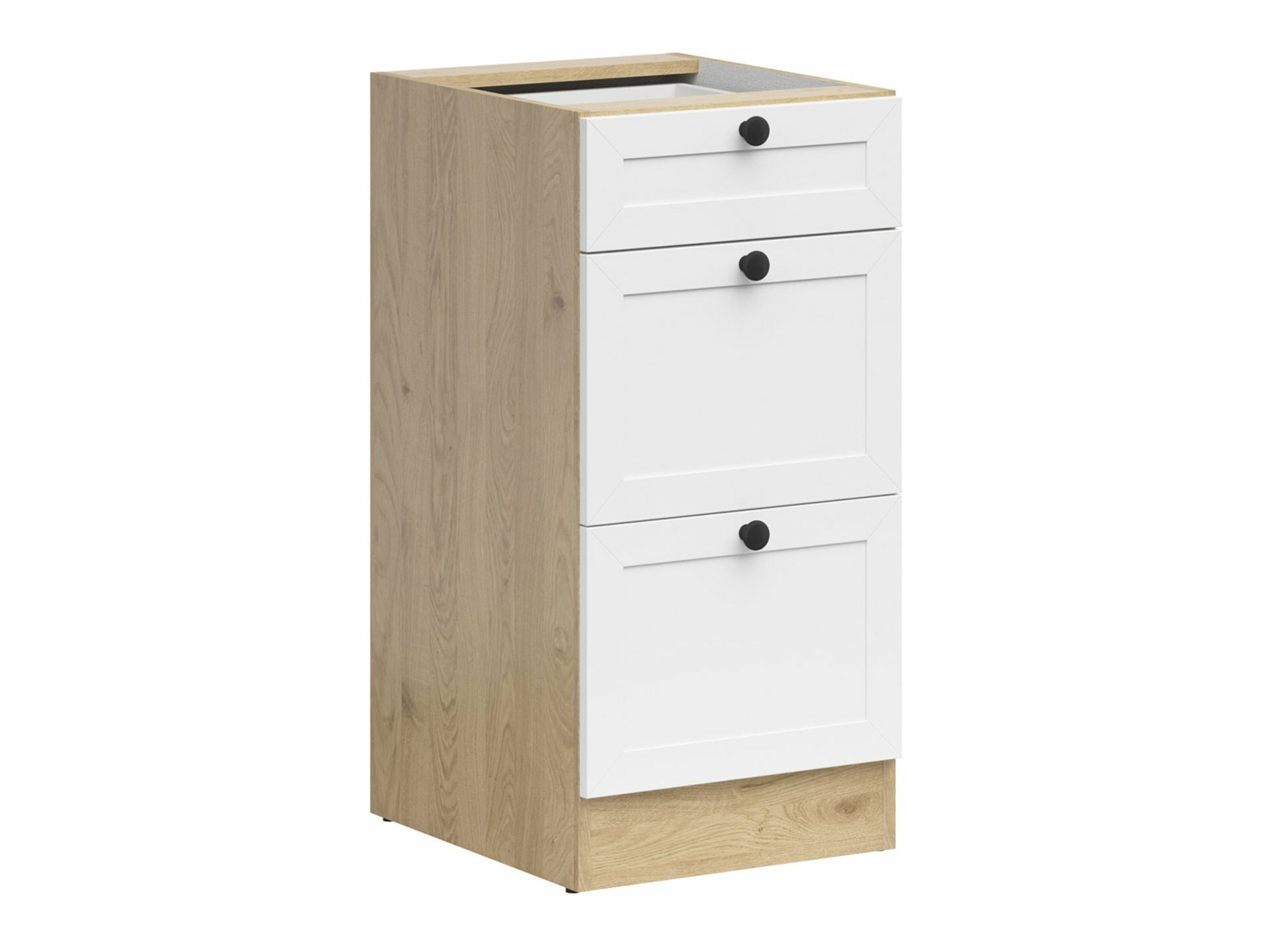 Modularna omarica s predali Classic White Oak 102
