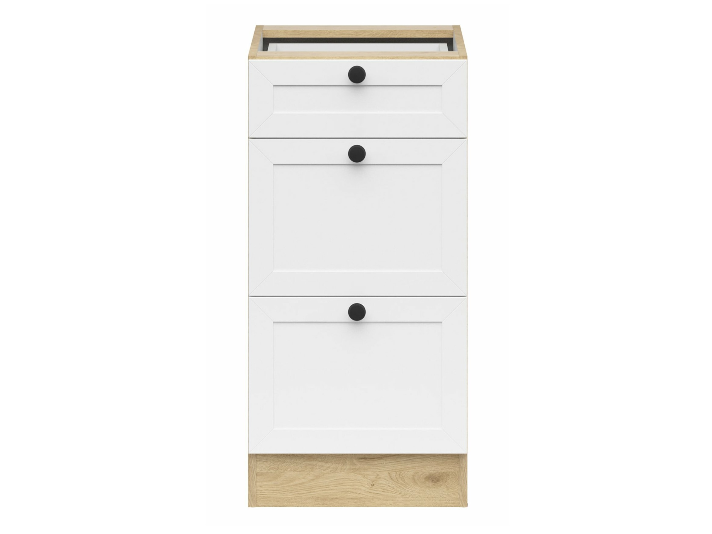 Modularna omarica s predali Classic White Oak 102