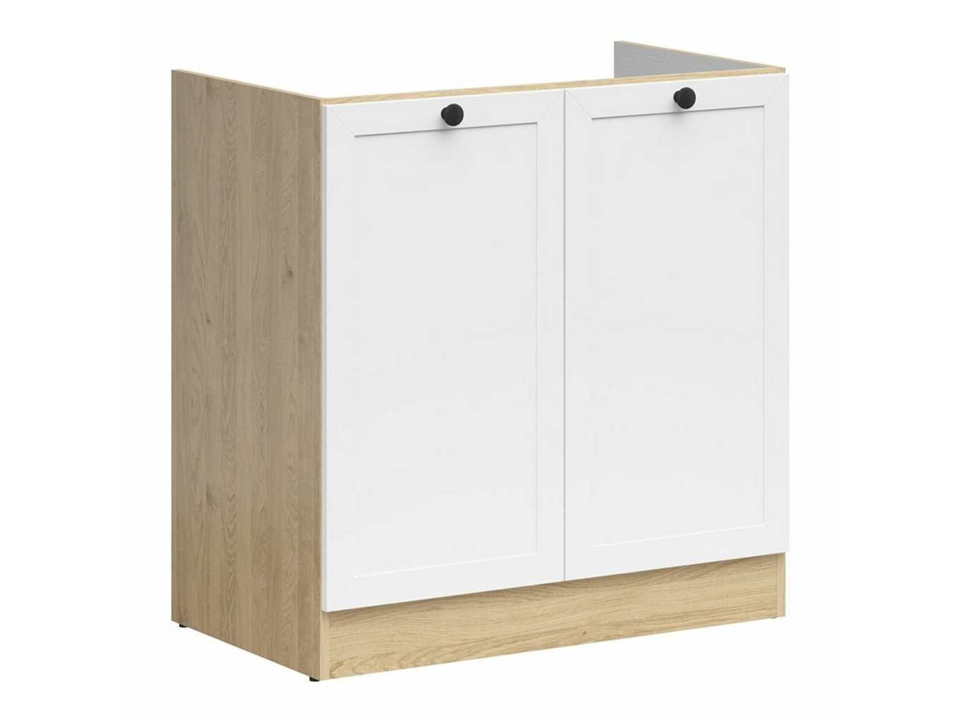 Modularna omarica za pomivalno korito z vrati Classic White Oak 110