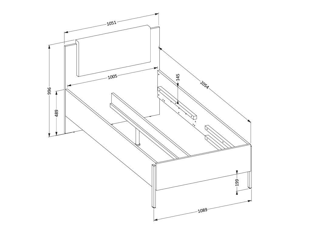 Komplet spalnic Etsore 114
