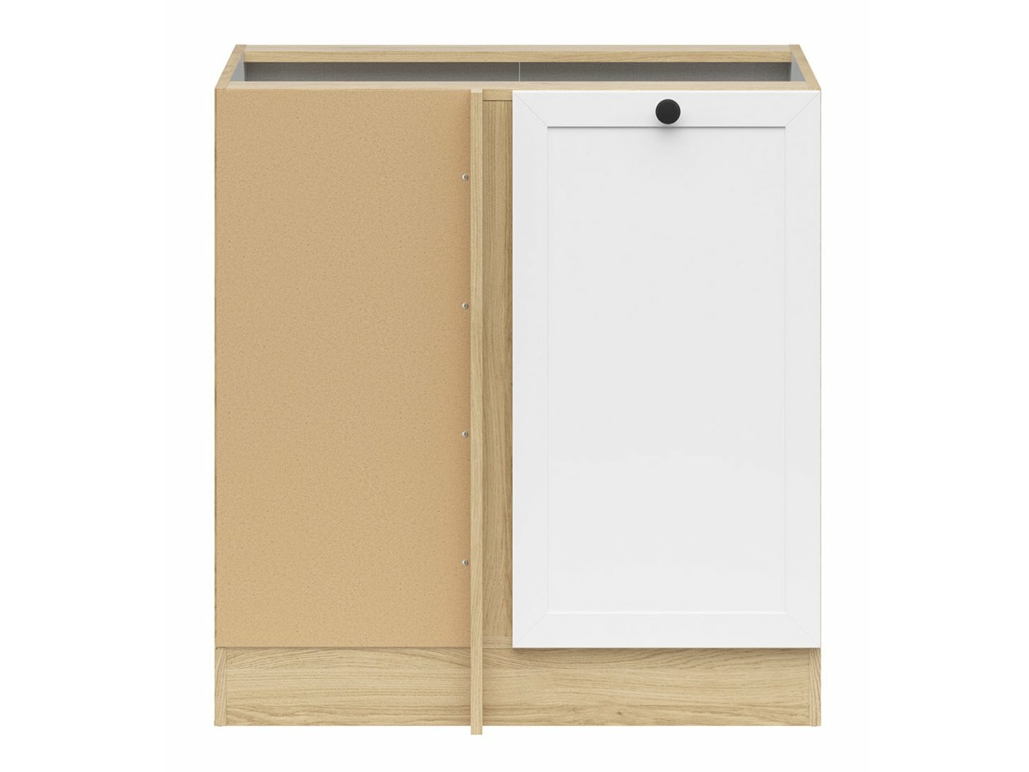 Modularna kotna omarica Classic White Oak 113