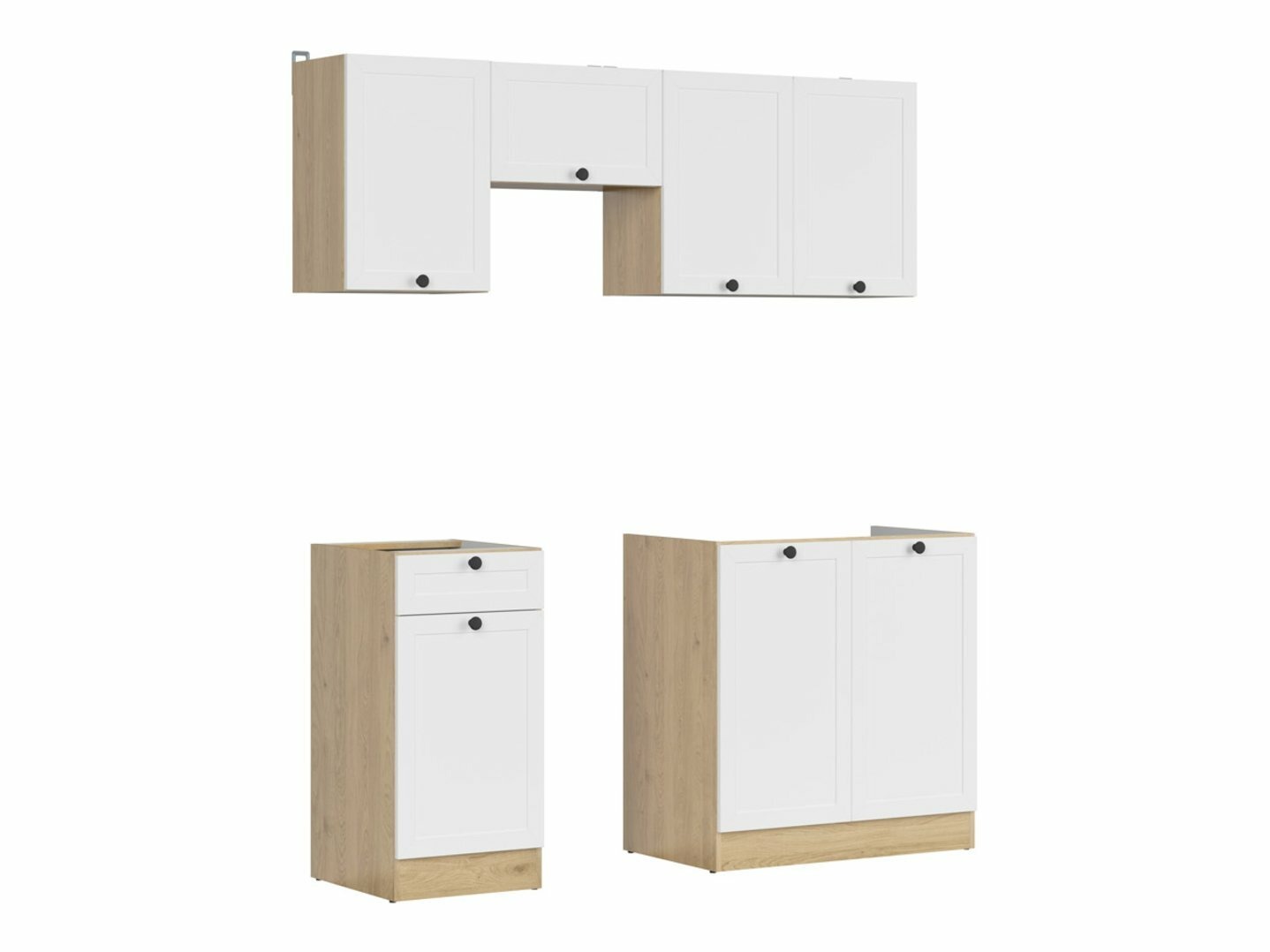 Modularni kuhinjski komplet Classic White Oak 119
