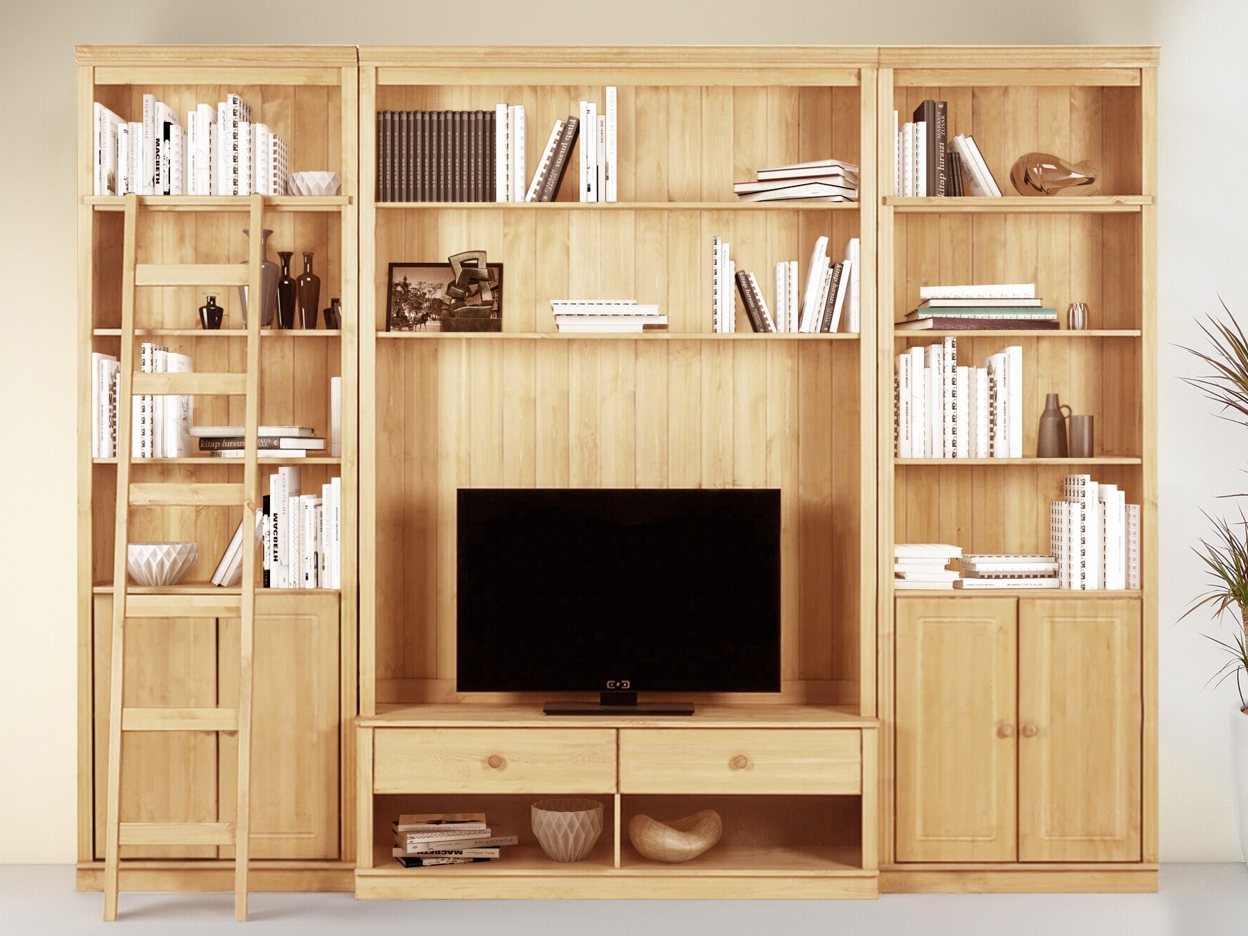 Komplet za dnevno sobo Saltoro 107 (Svetlo rjava)