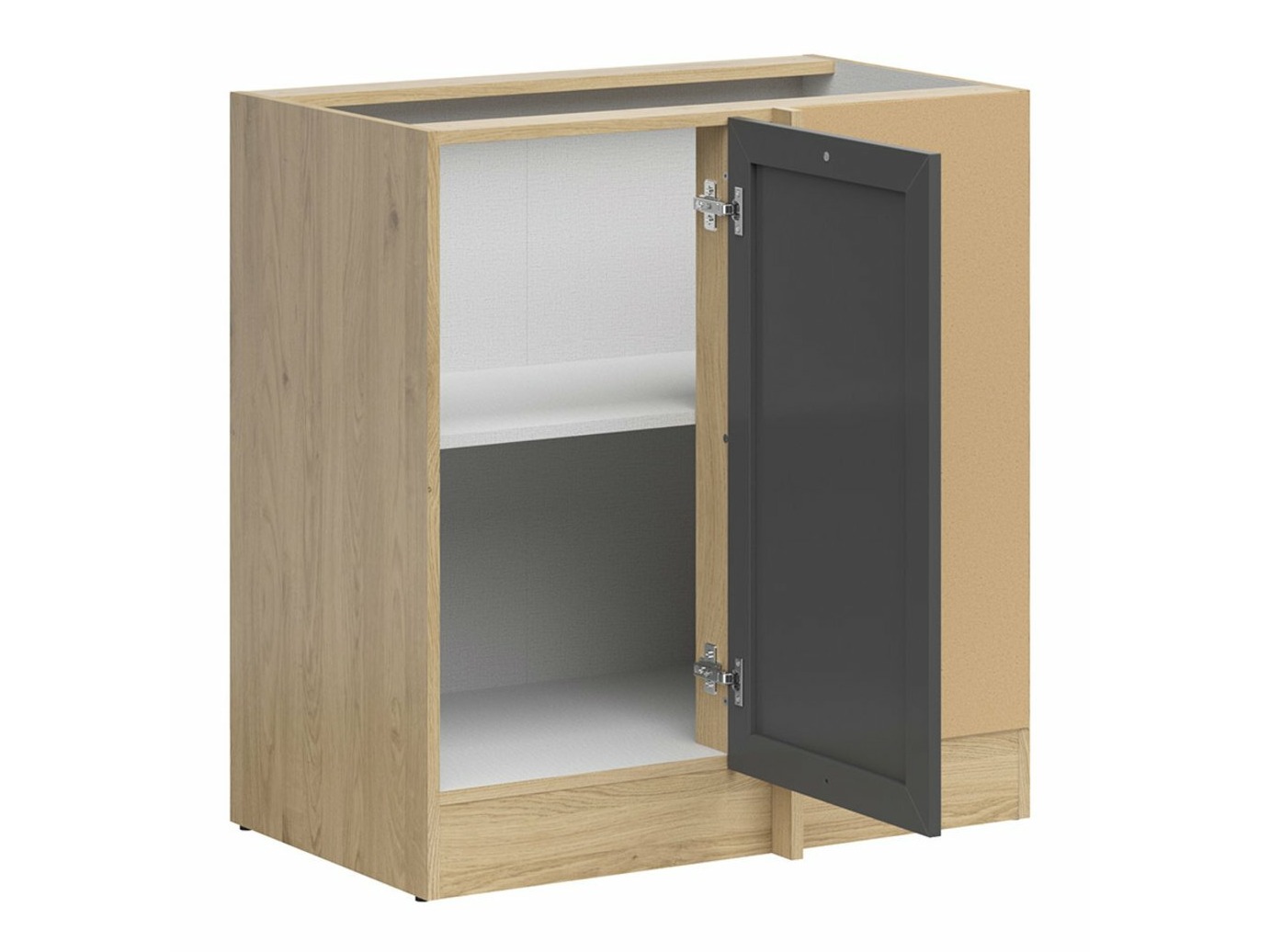 Modularna kotna omarica Classic Grey Oak 115