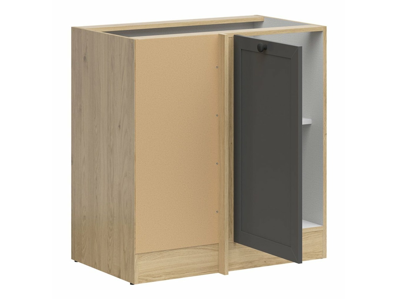 Modularna kotna omarica Classic Grey Oak 115