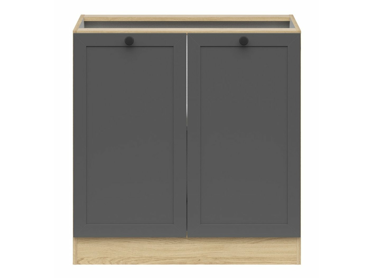 Modularna omarica z vrati Classic Grey Oak 102