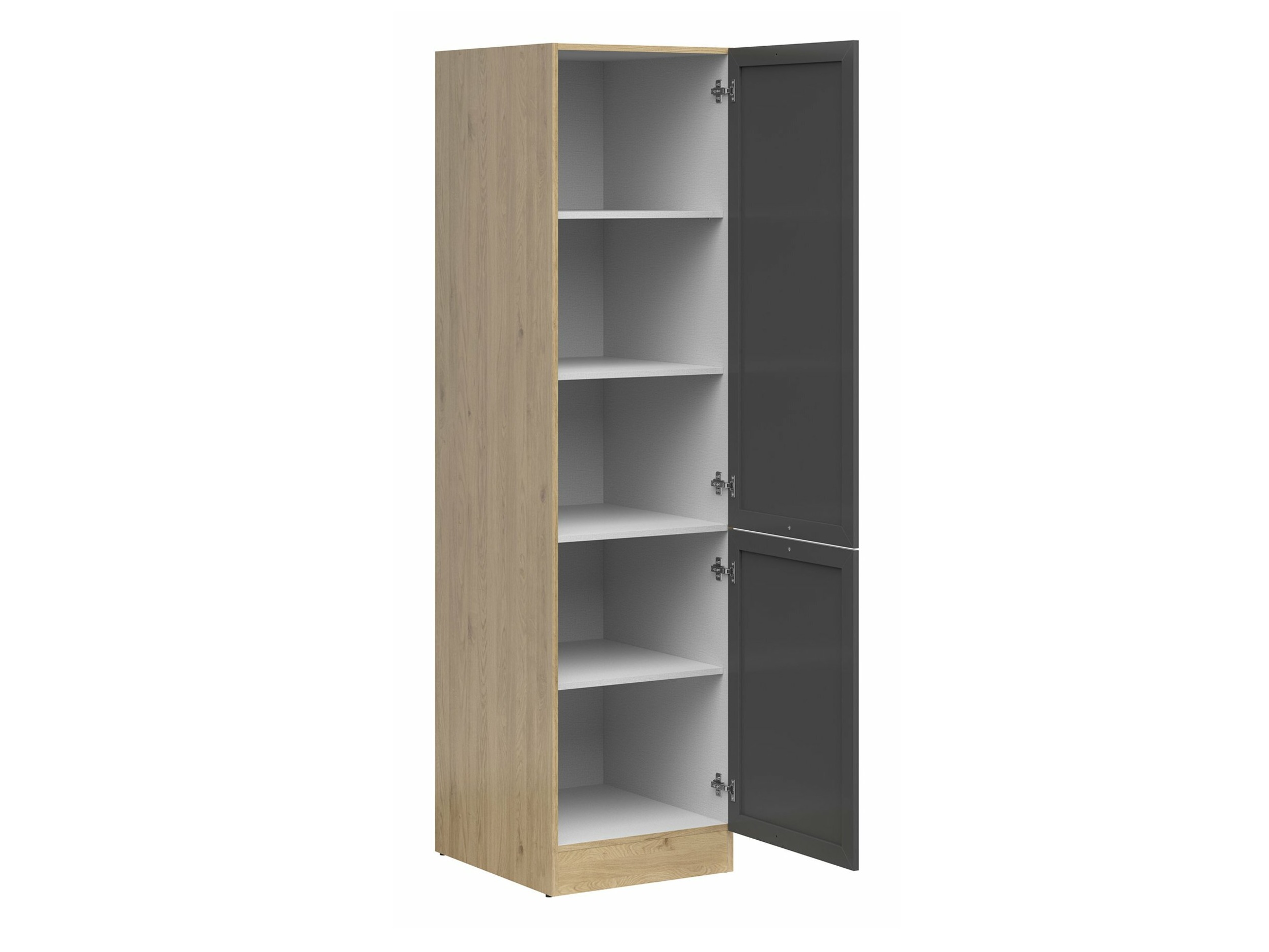 Modularna omarica z vrati Classic Grey Oak 114