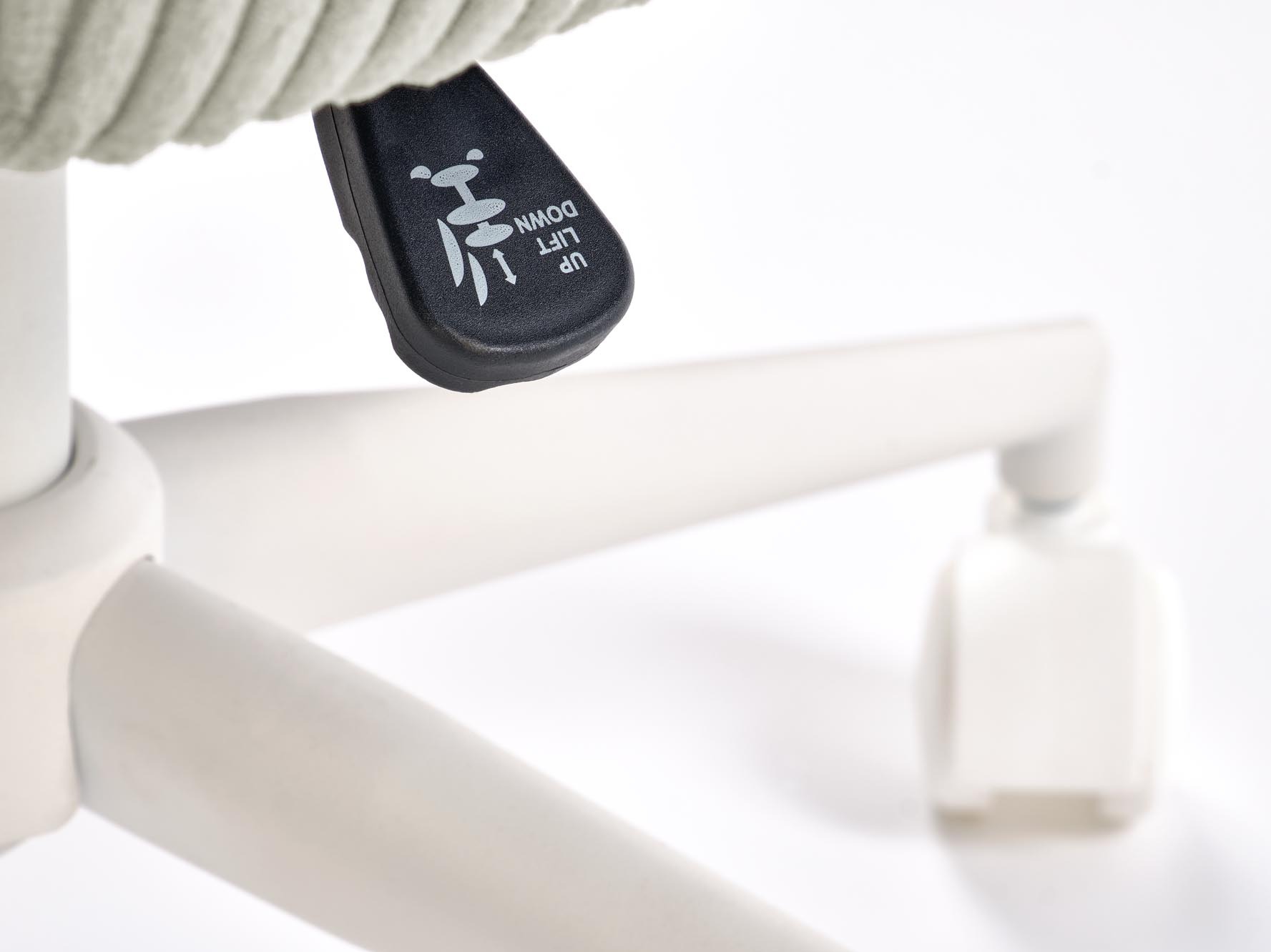 Pisarniški stol Houston 2005 (Svetlo siva + Bela)