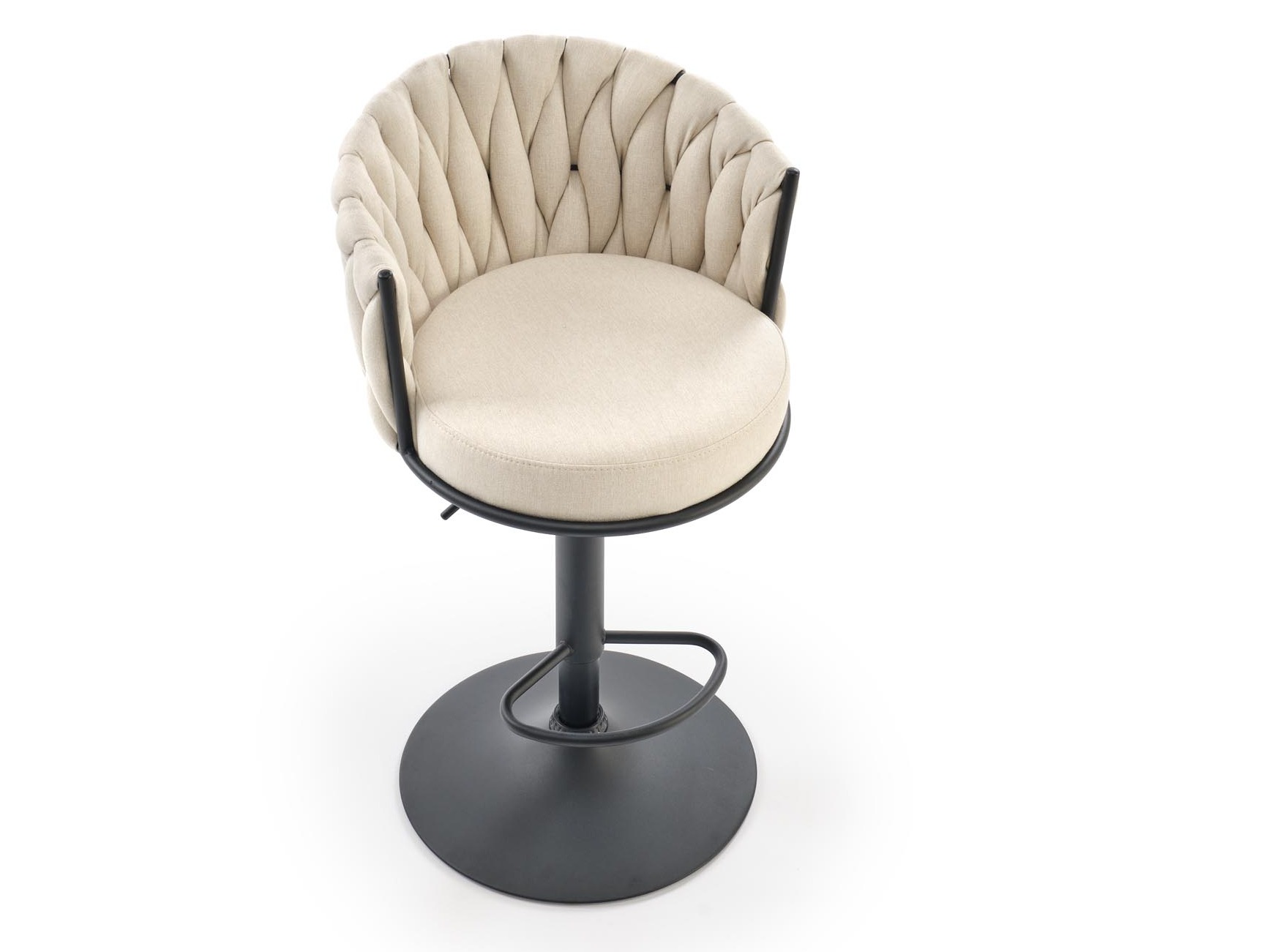 Barski stol Houston 2016 (Bež + Črna)