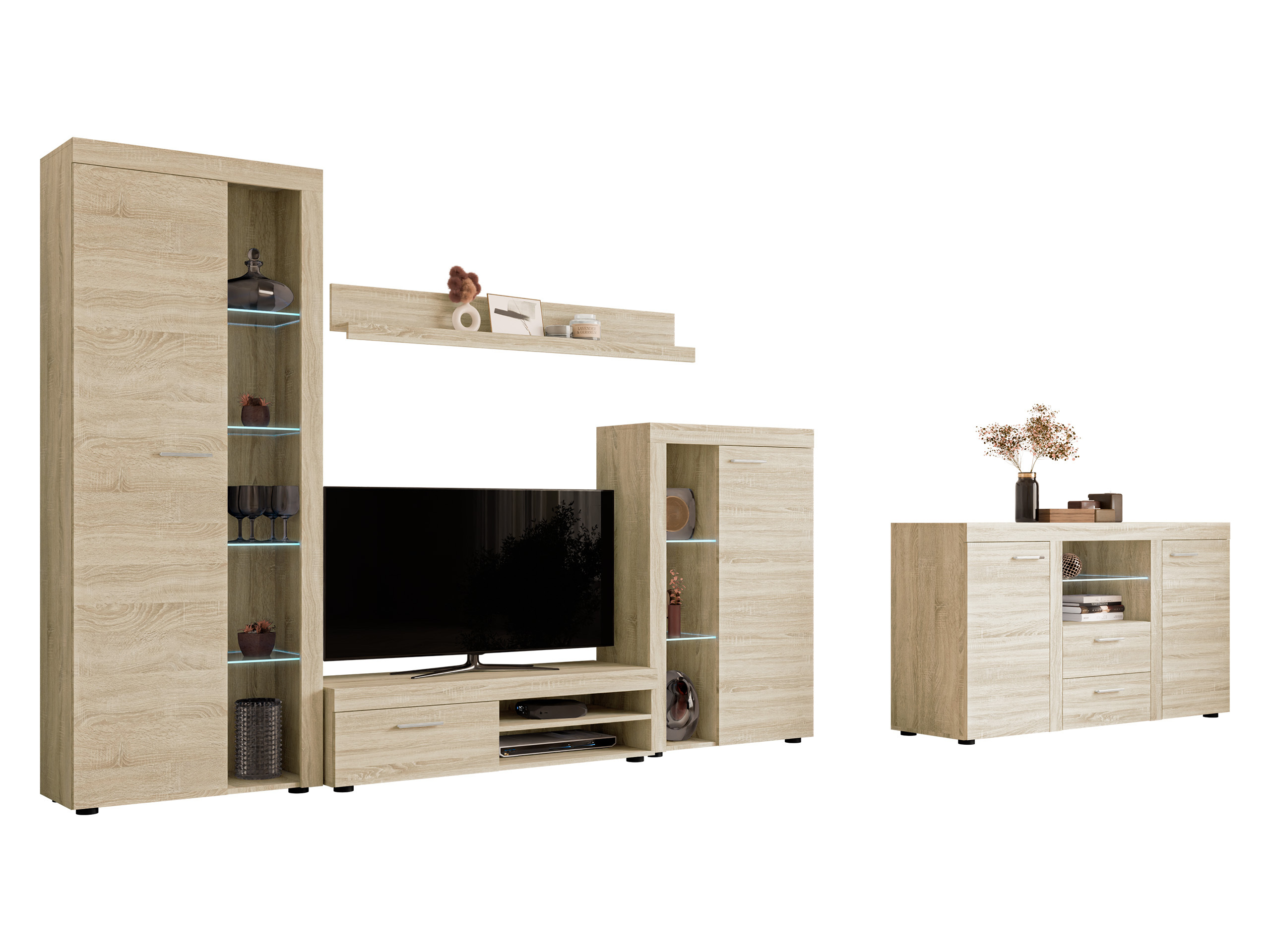 Dnevni prostor Tucson 106 (Sonoma hrast)