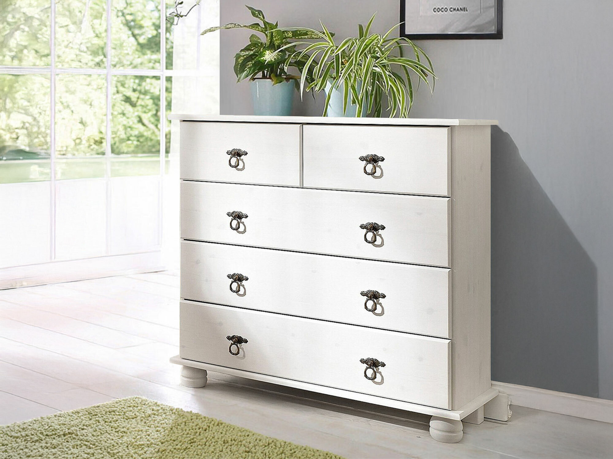 Komoda Nolcore 102 (Bela)