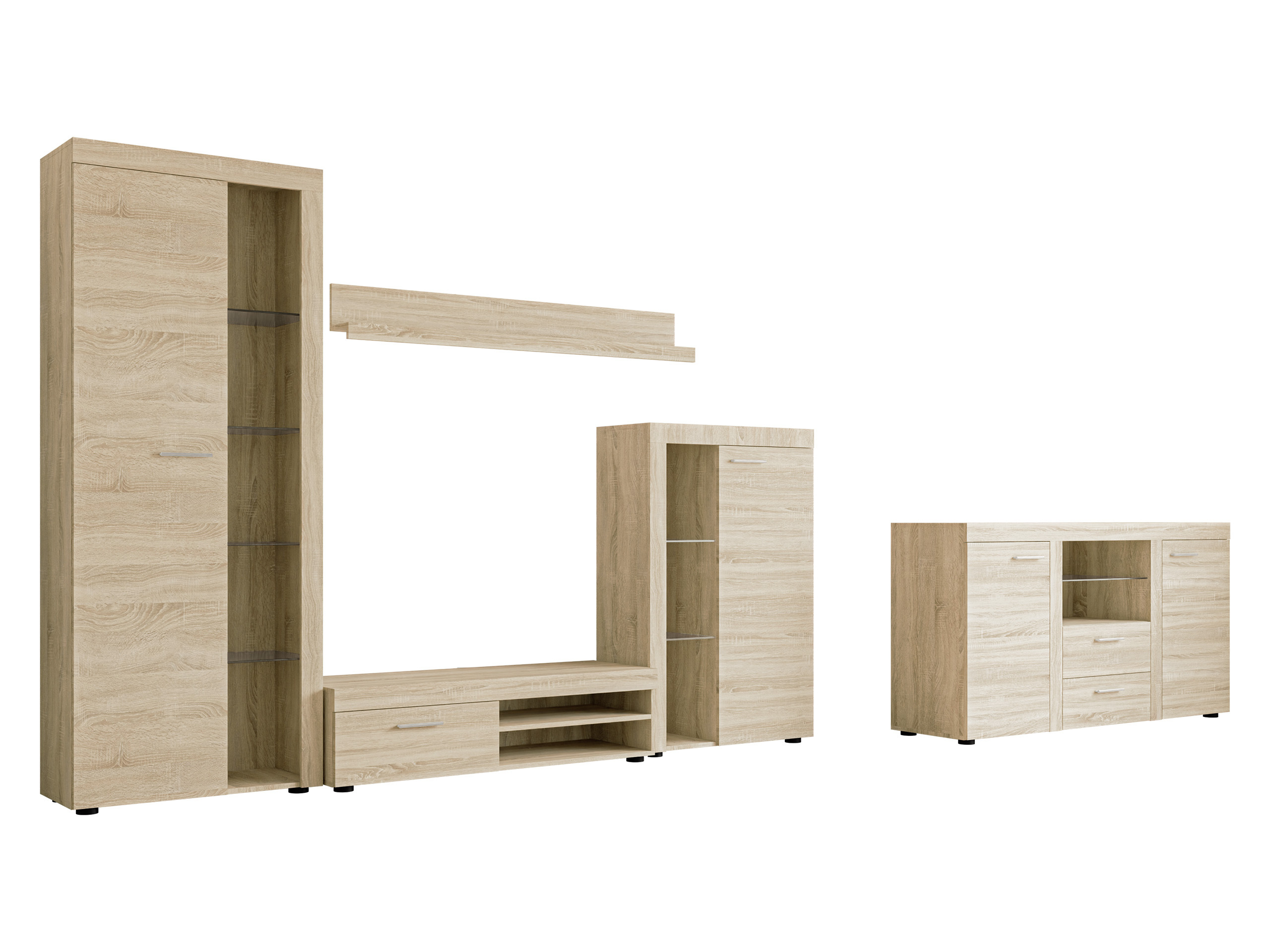 Komplet za dnevno sobo Tucson 106 (Sonoma hrast)