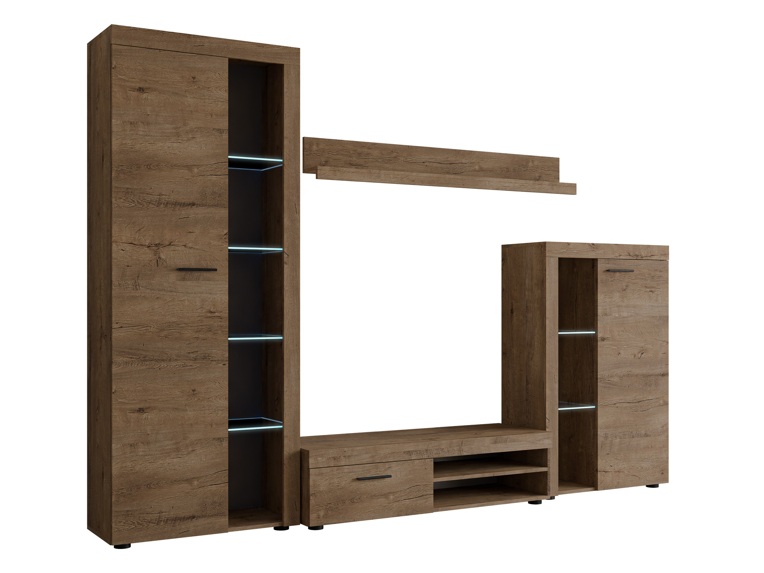 Komplet za dnevno sobo Univio (Hrast lefkas)