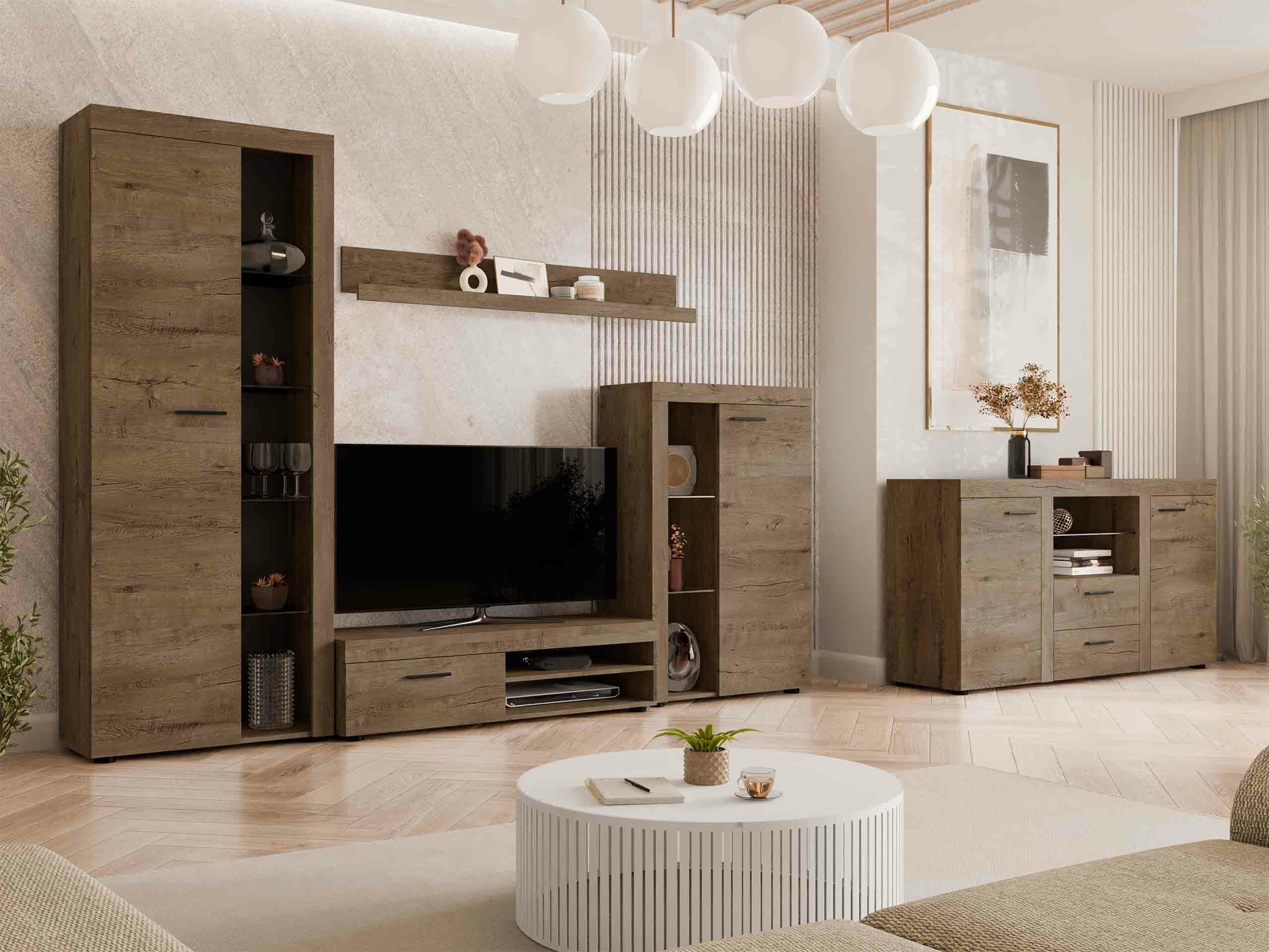 Komplet za dnevno sobo Univio I (Hrast lefkas)