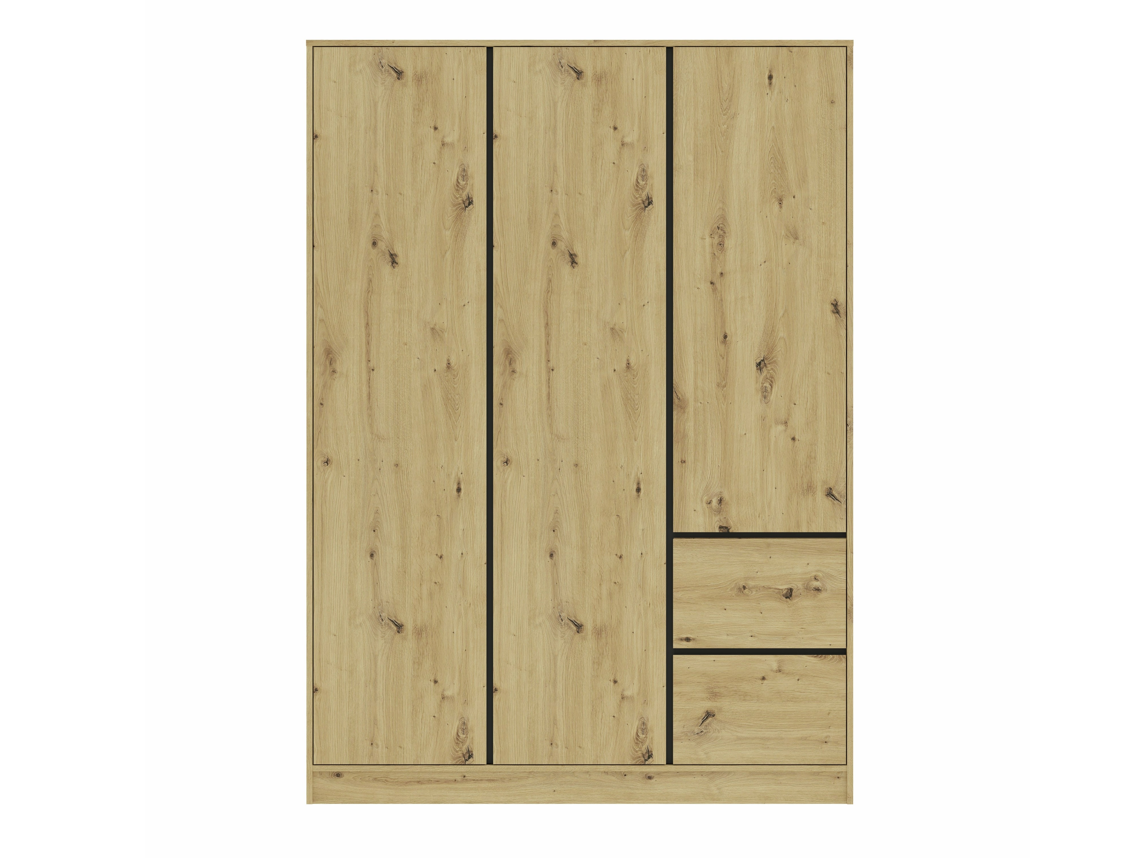 Garderobna omara Mervese 103 (Artisan hrast)