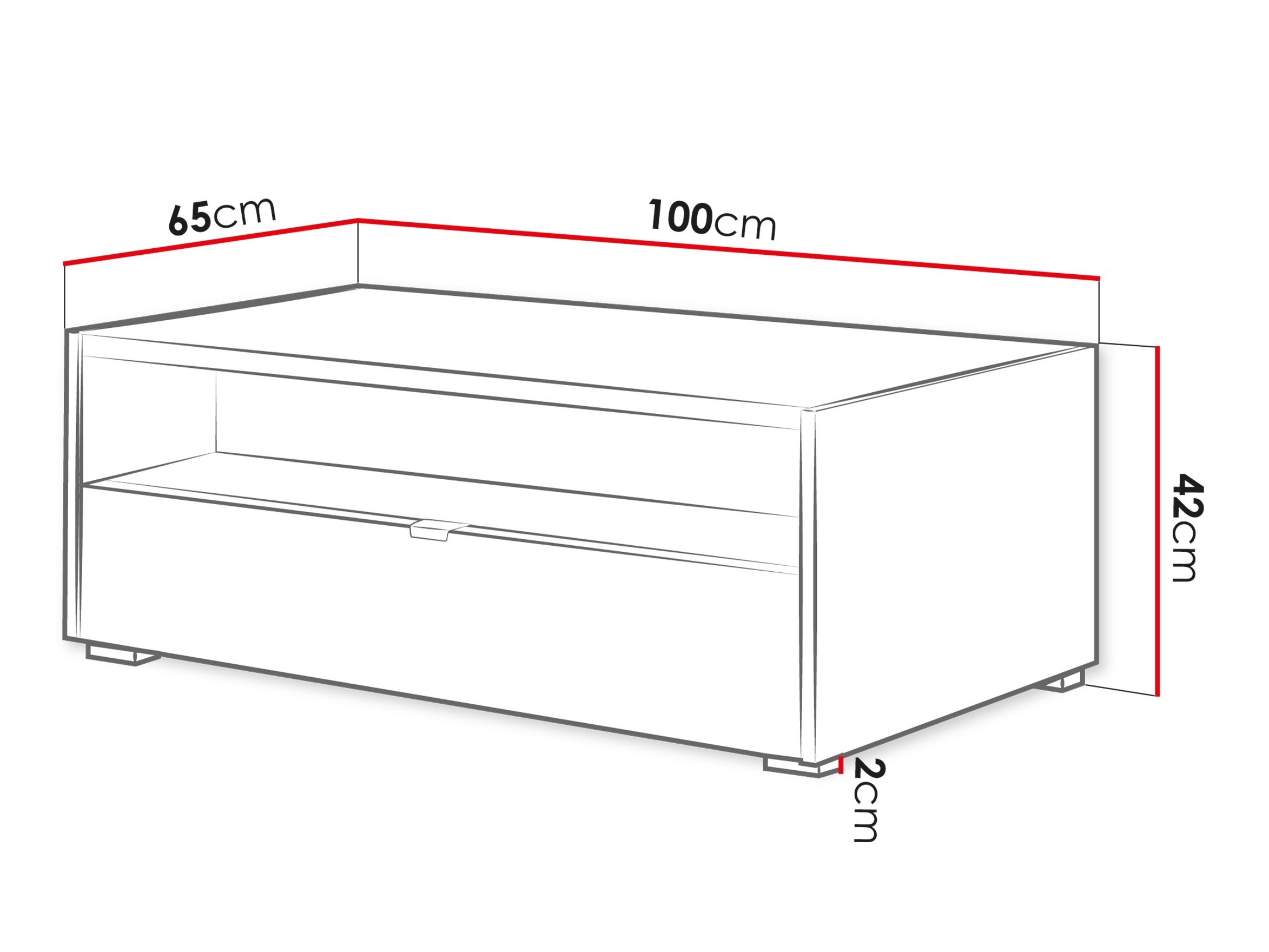 Klubska mizica Comfivo Ordo