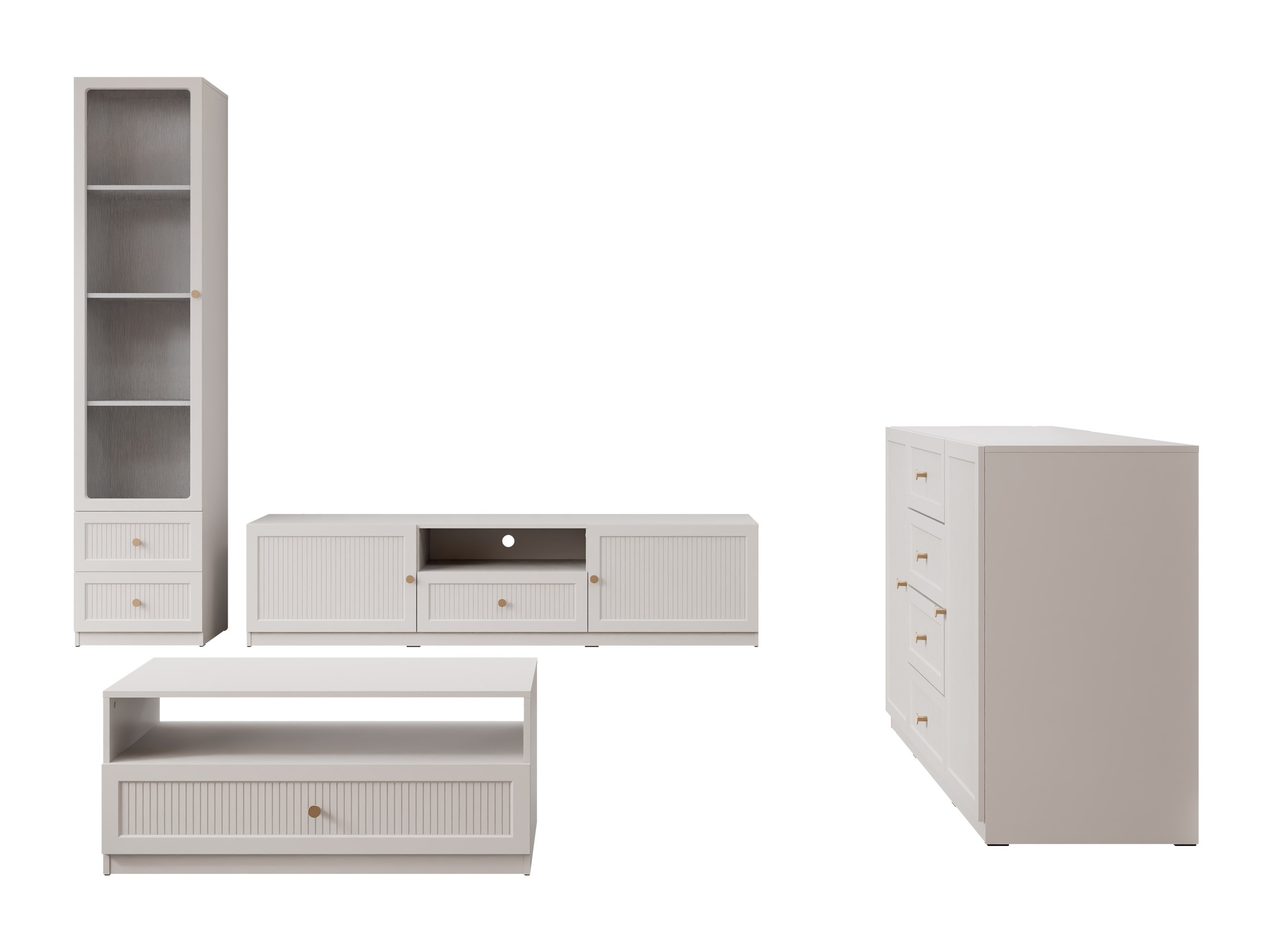 Komplet za dnevno sobo Comfivo Meleti 105