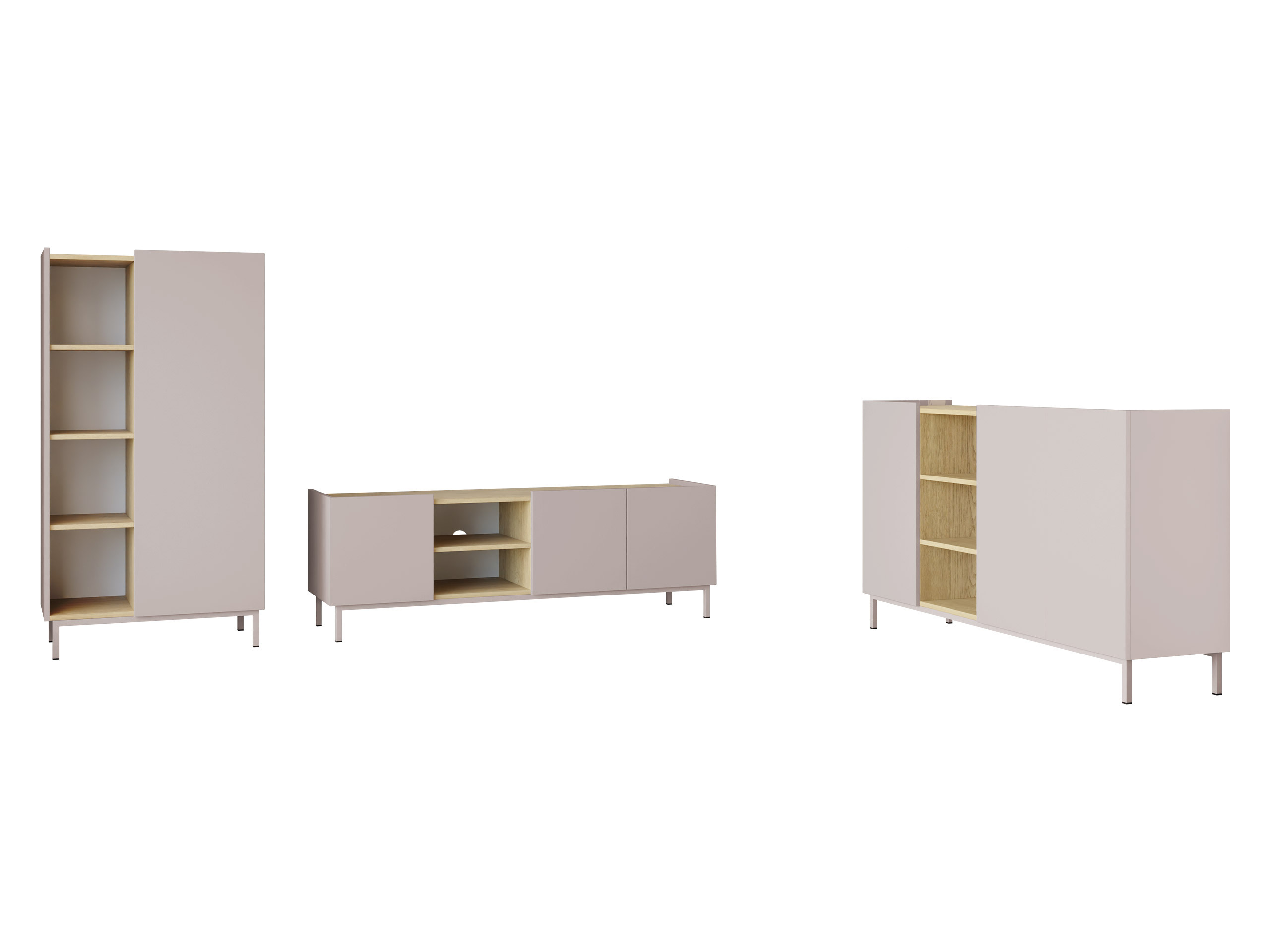 Dnevni prostor Veldome 103 (Kašmir + Hrast)