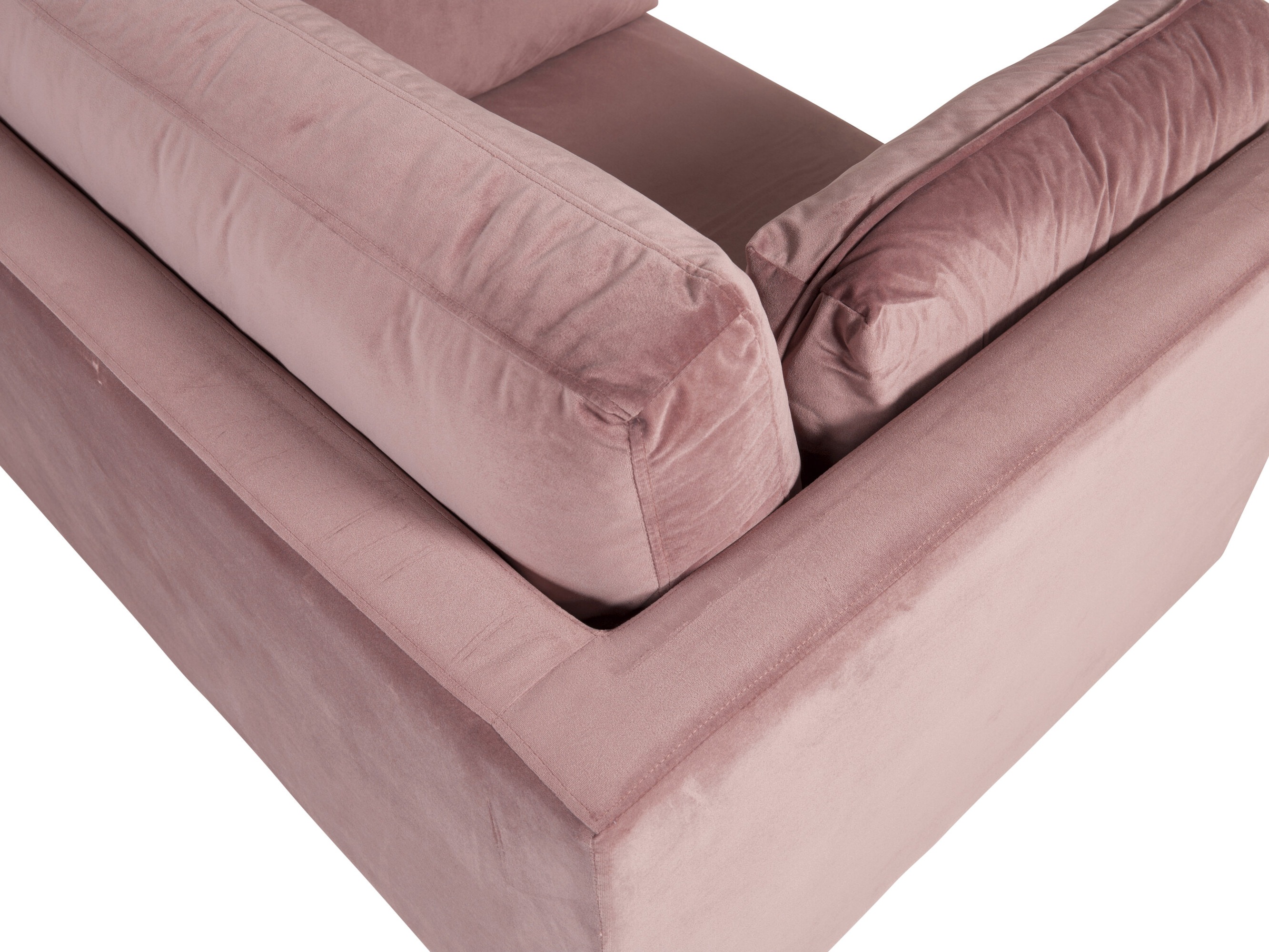 Fotelj Dallas 100 (Umazano roza + Rjava)