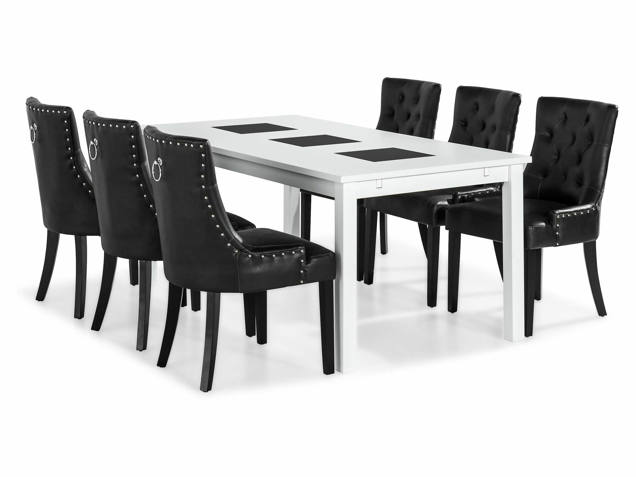 Jedilniški komplet Scandinavian Choice 573 (Črna)