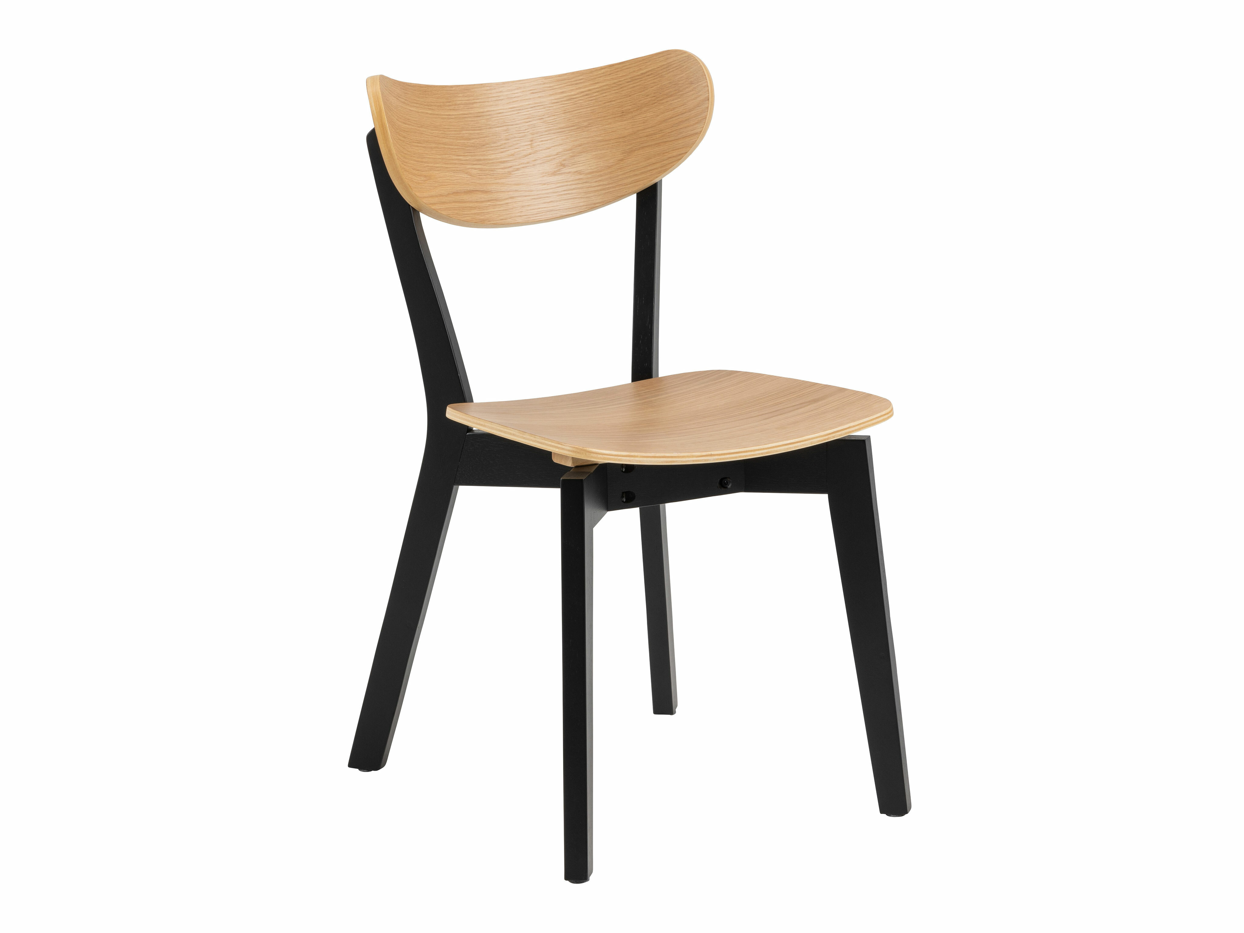 Stol Norsica 319 (Hrast + Črna)
