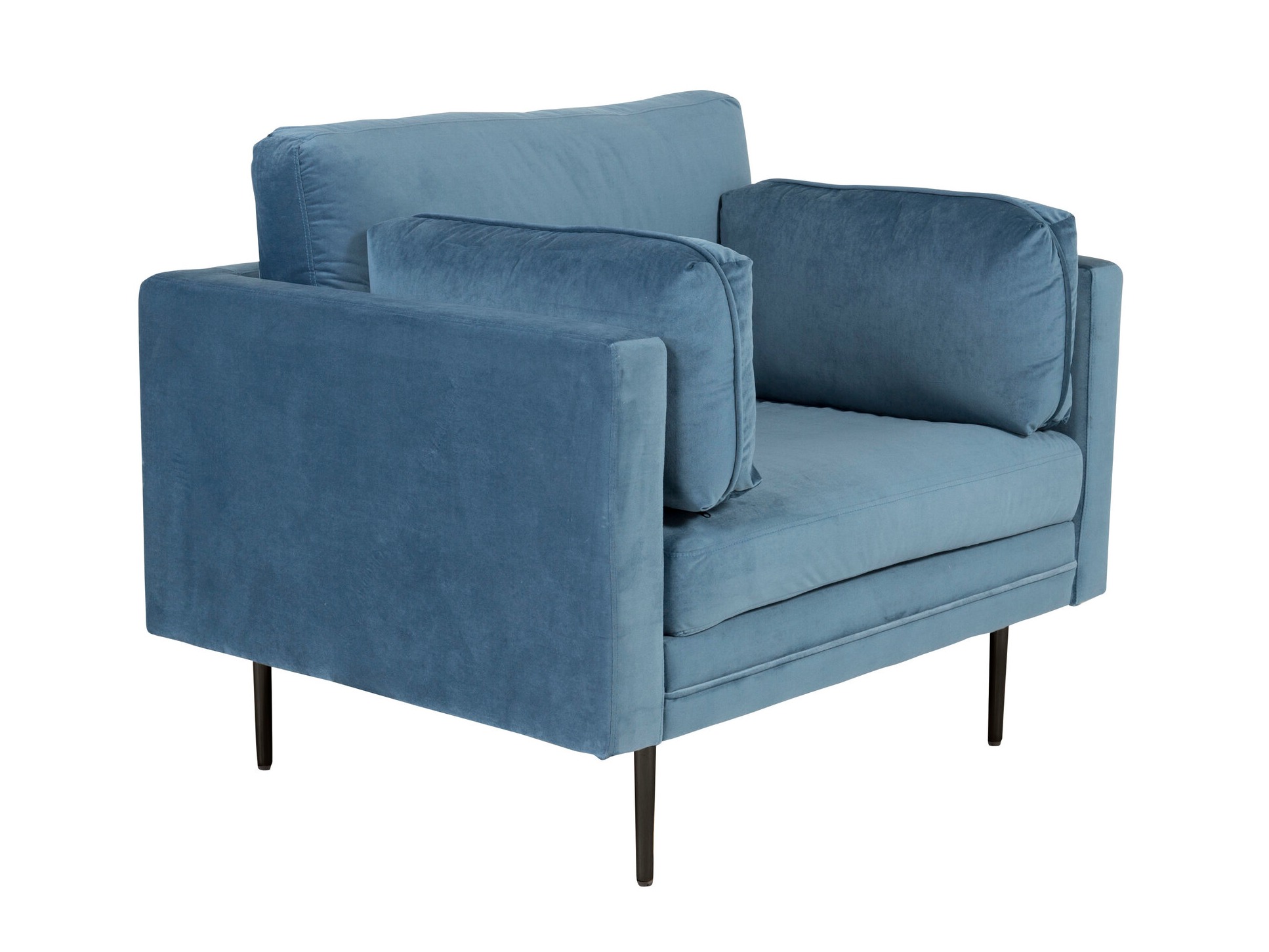 Fotelj Dallas 100 (Modra + Črna)