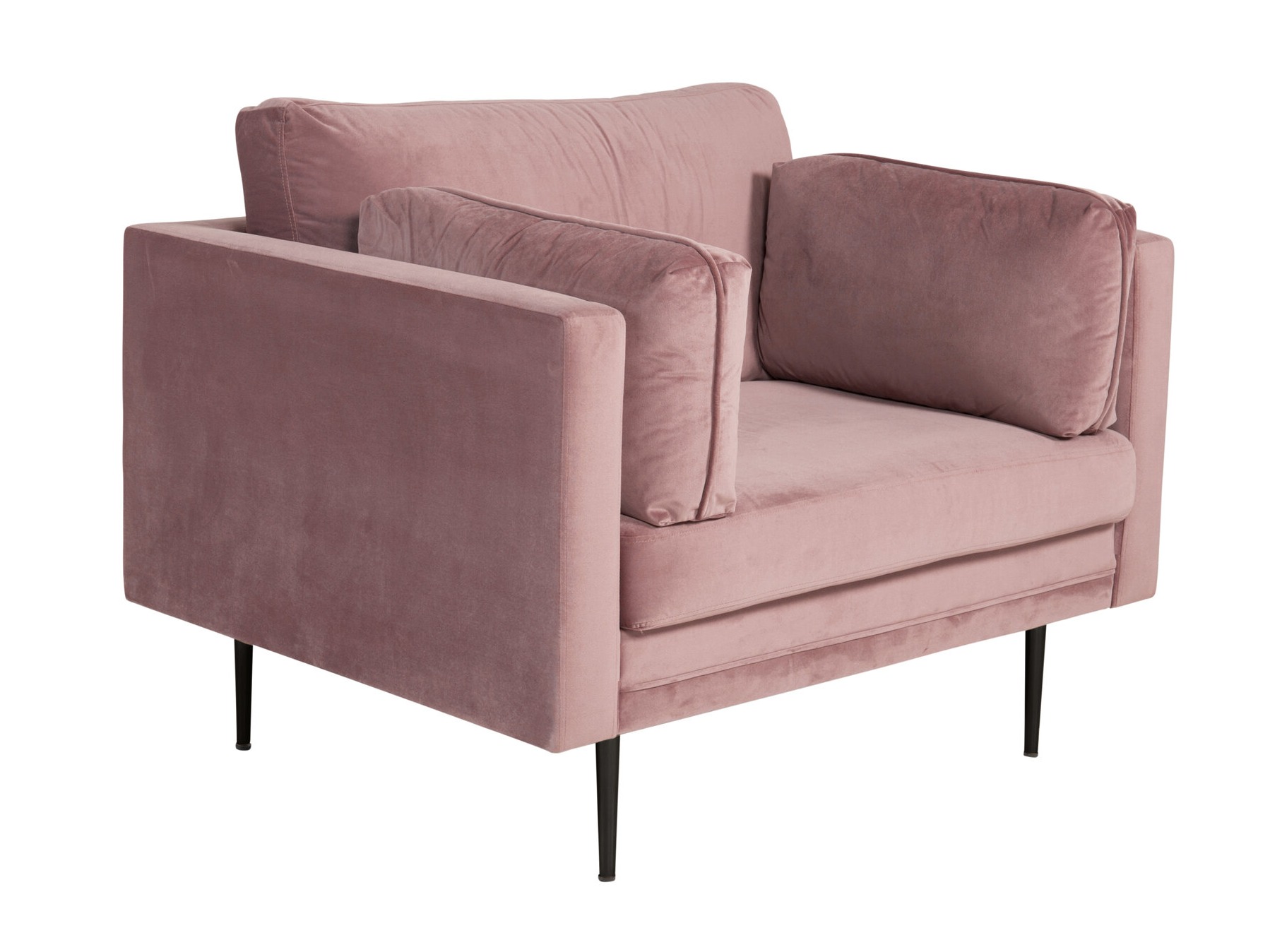 Fotelj Dallas 100 (Roza + Črna)