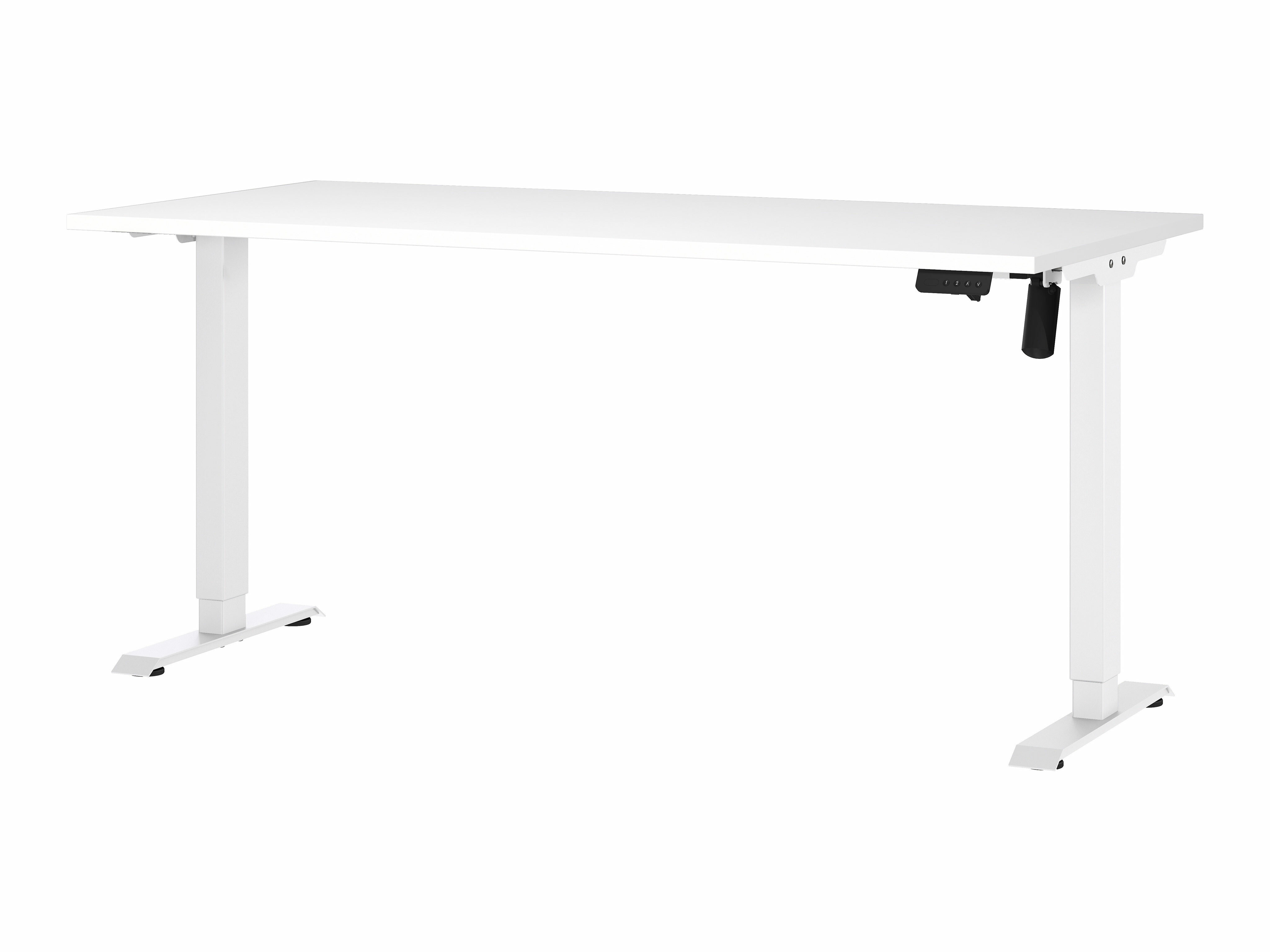 Dvižna pisalna miza Lartesi 117 (Bela)