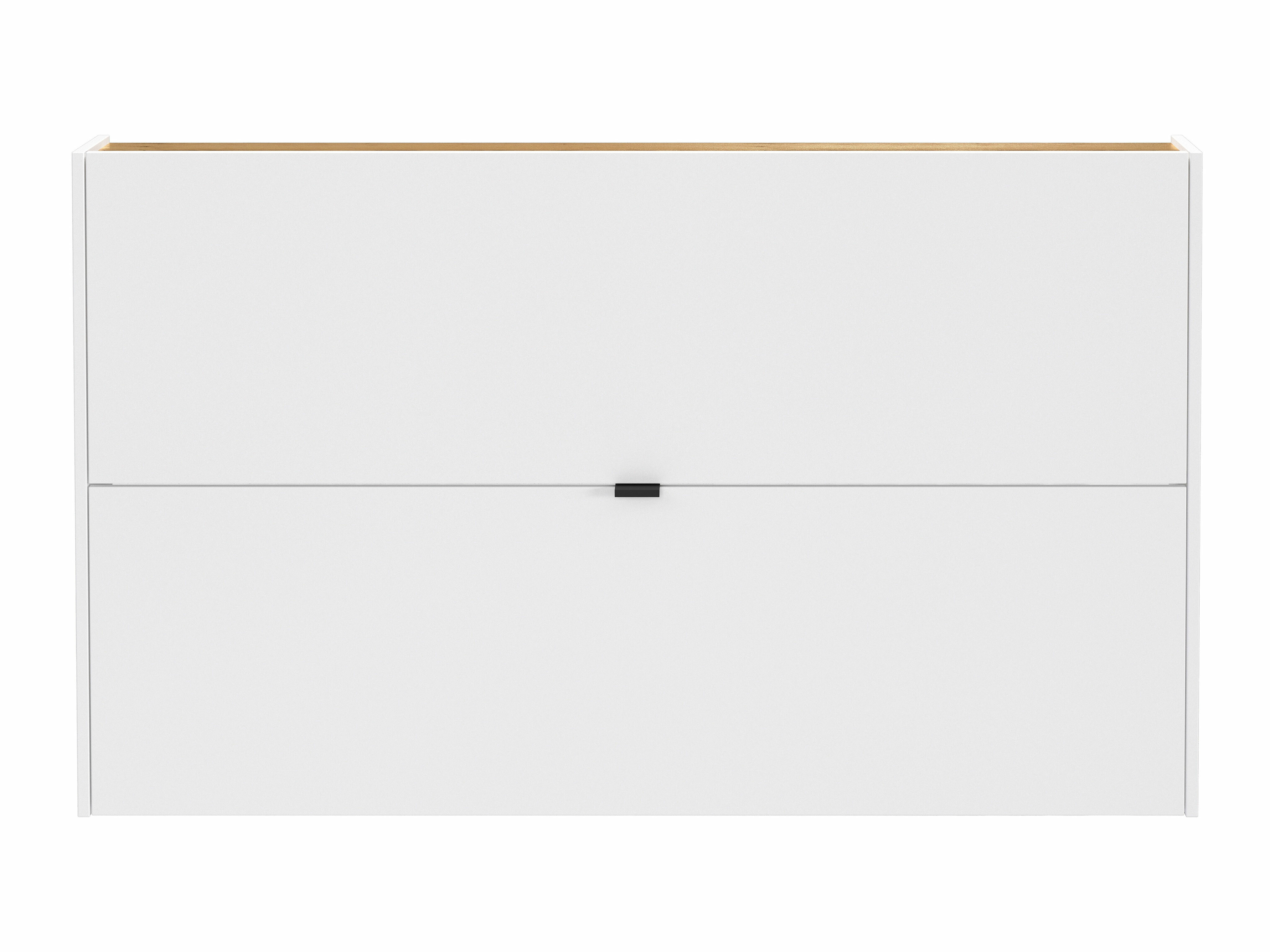 Omarica za čevlje Cirsale 108 (Bela + Navarra hrast)