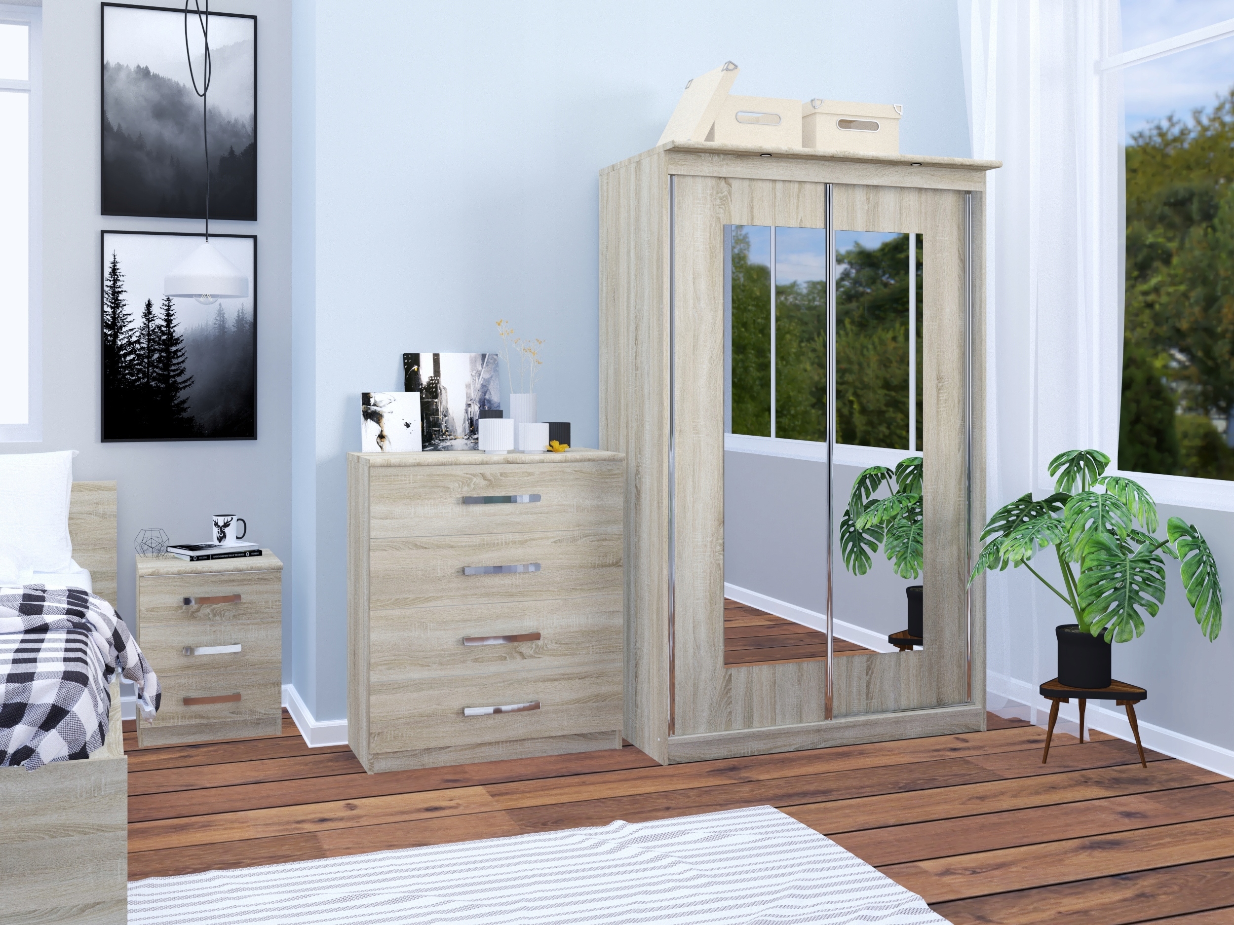 Komoda Bristol 150 (Sonoma hrast)