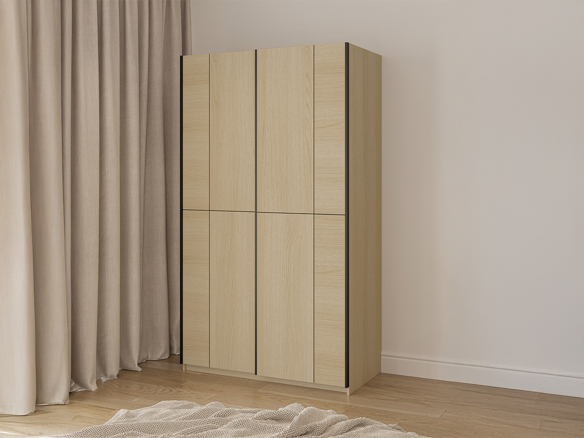 Garderobna omara Austin 369 (Hrast)