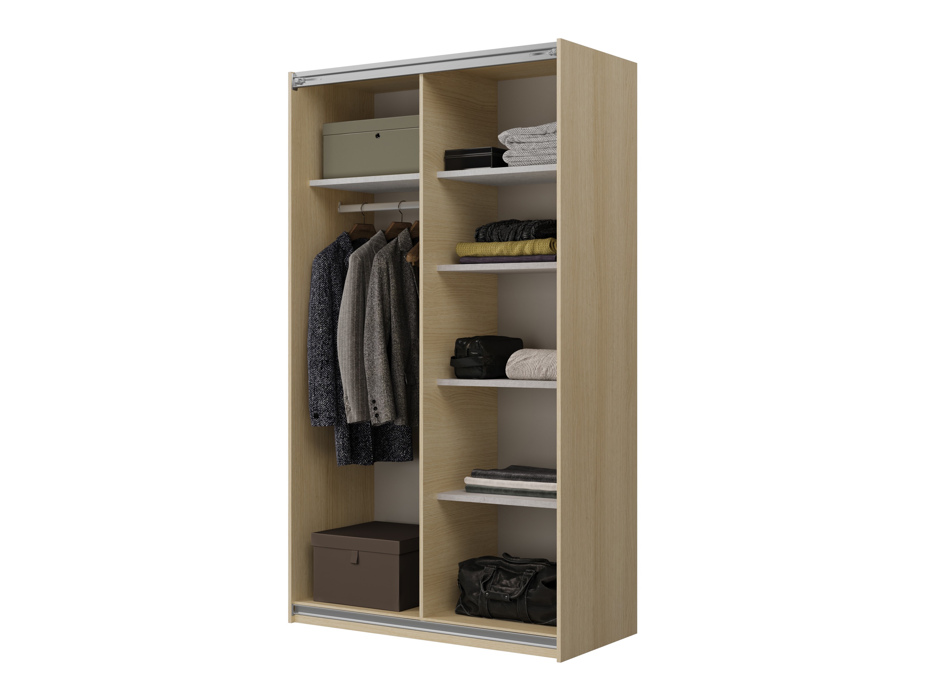 Garderobna omara Austin 369 (Hrast)