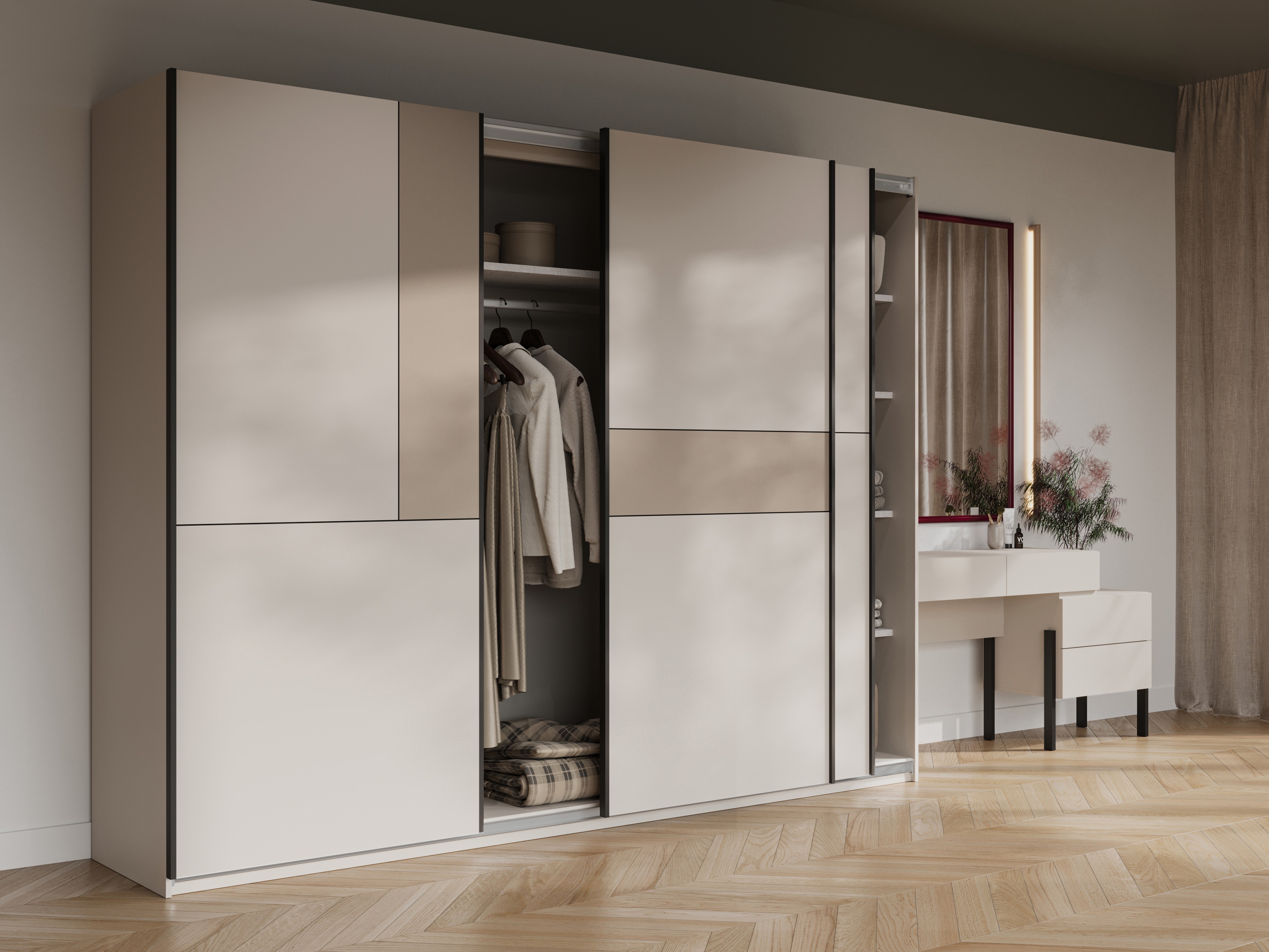 Garderobna omara Austin 370 (Kašmir + Congo)