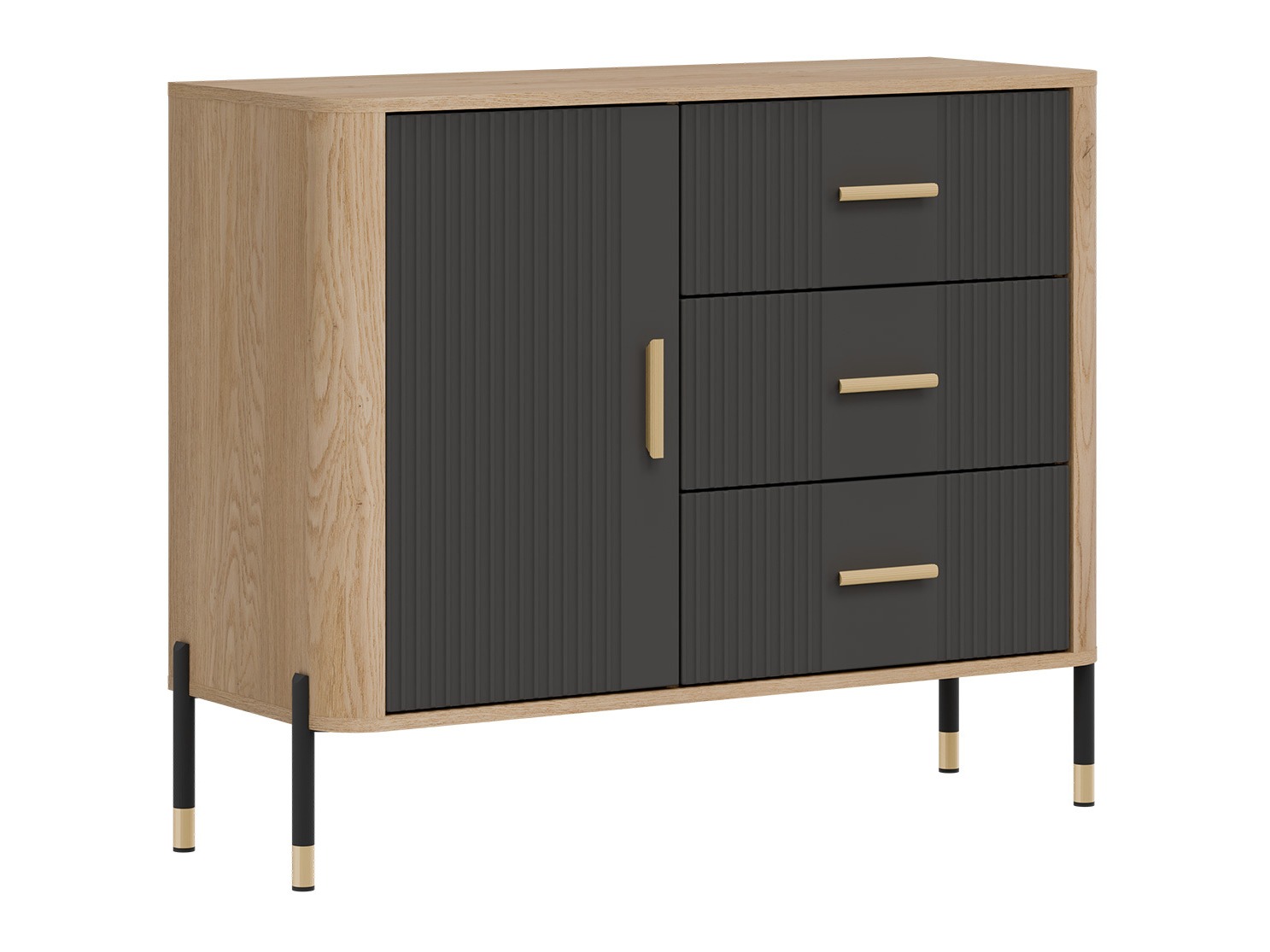 Komoda Flosora 107 (Antracit)