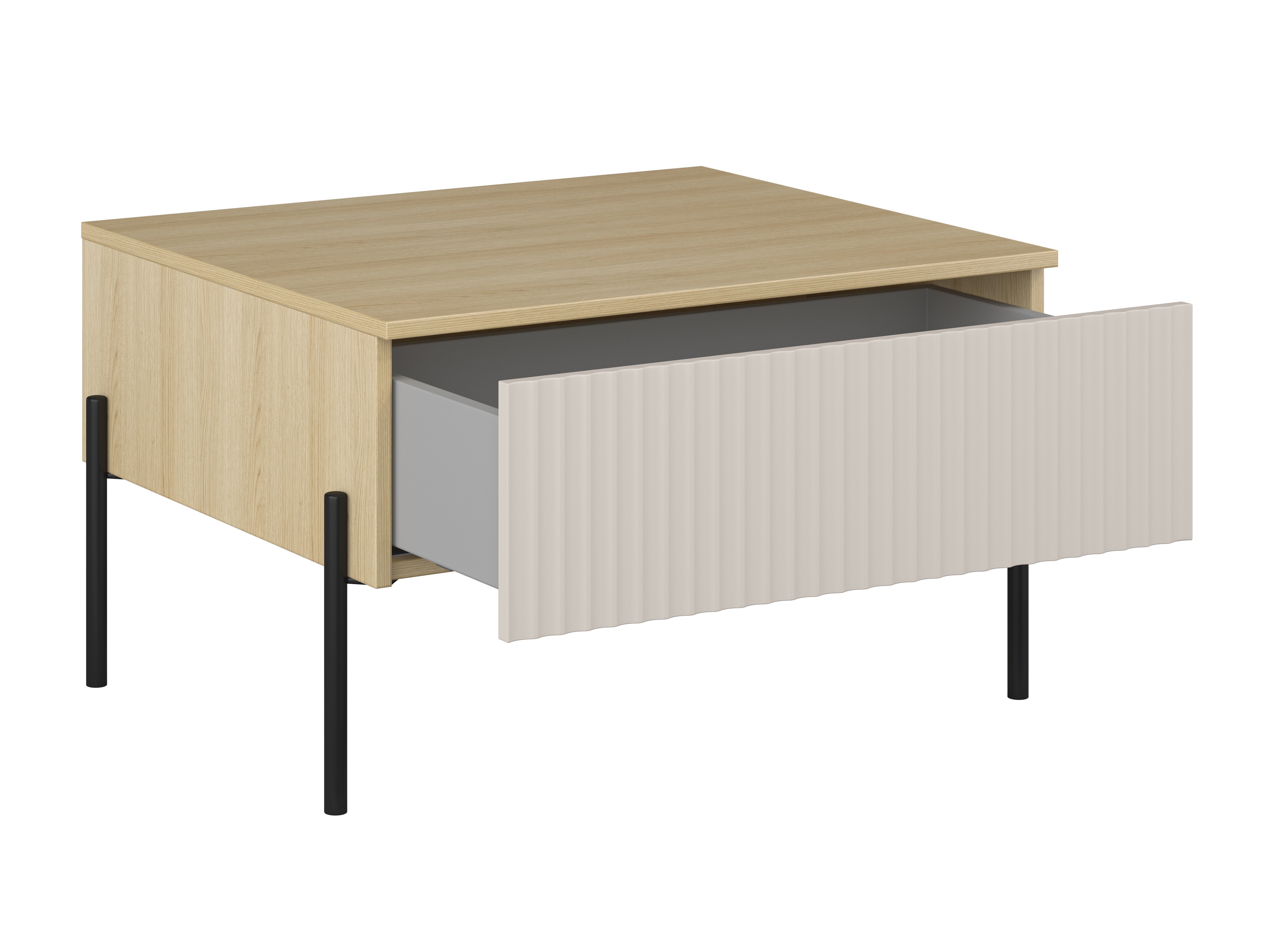 Komplet za dnevno sobo Levtenu 119 (Hrast + Kašmir)