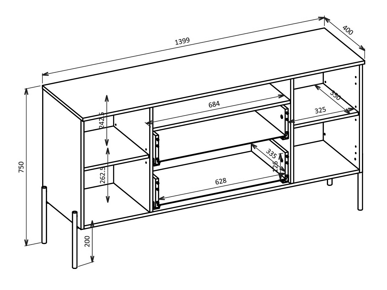 Komplet za dnevno sobo Levtenu 119 (Kašmir)
