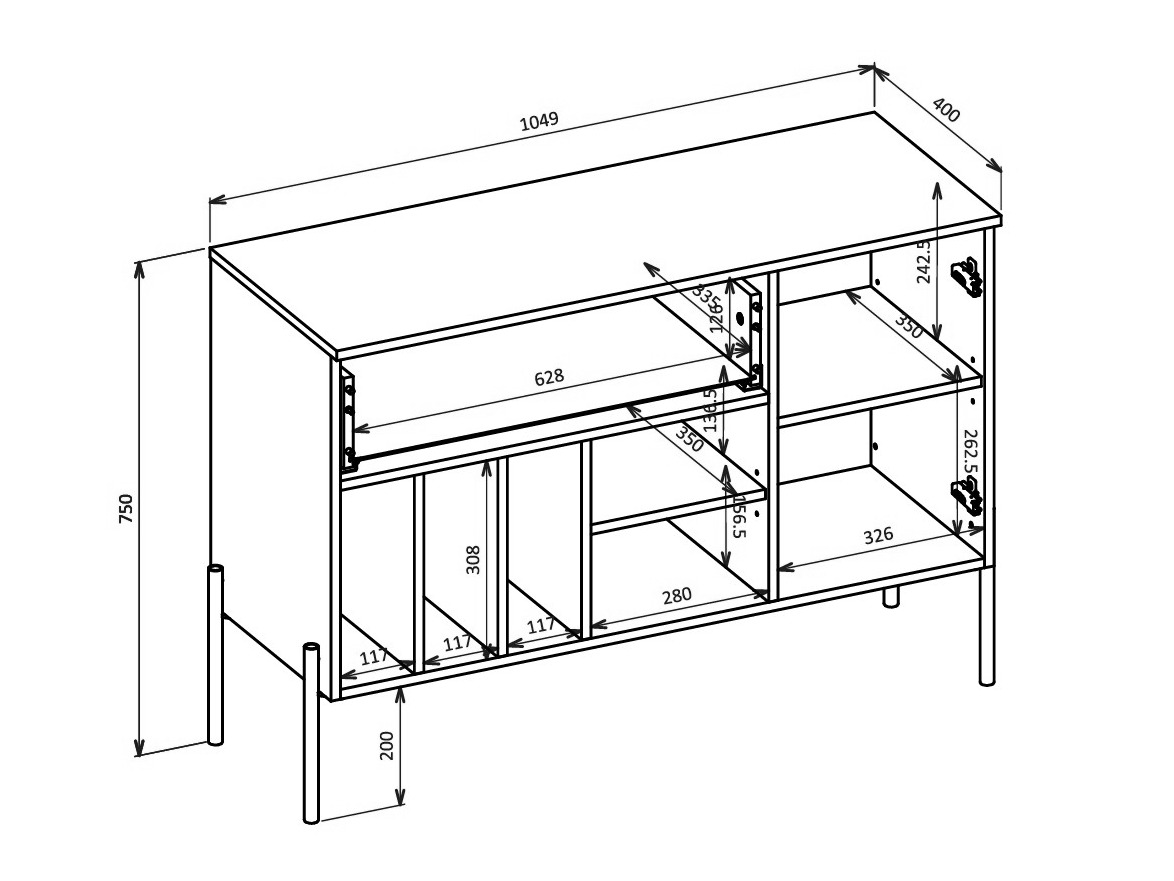 Komplet za dnevno sobo Levtenu 119 (Kašmir)