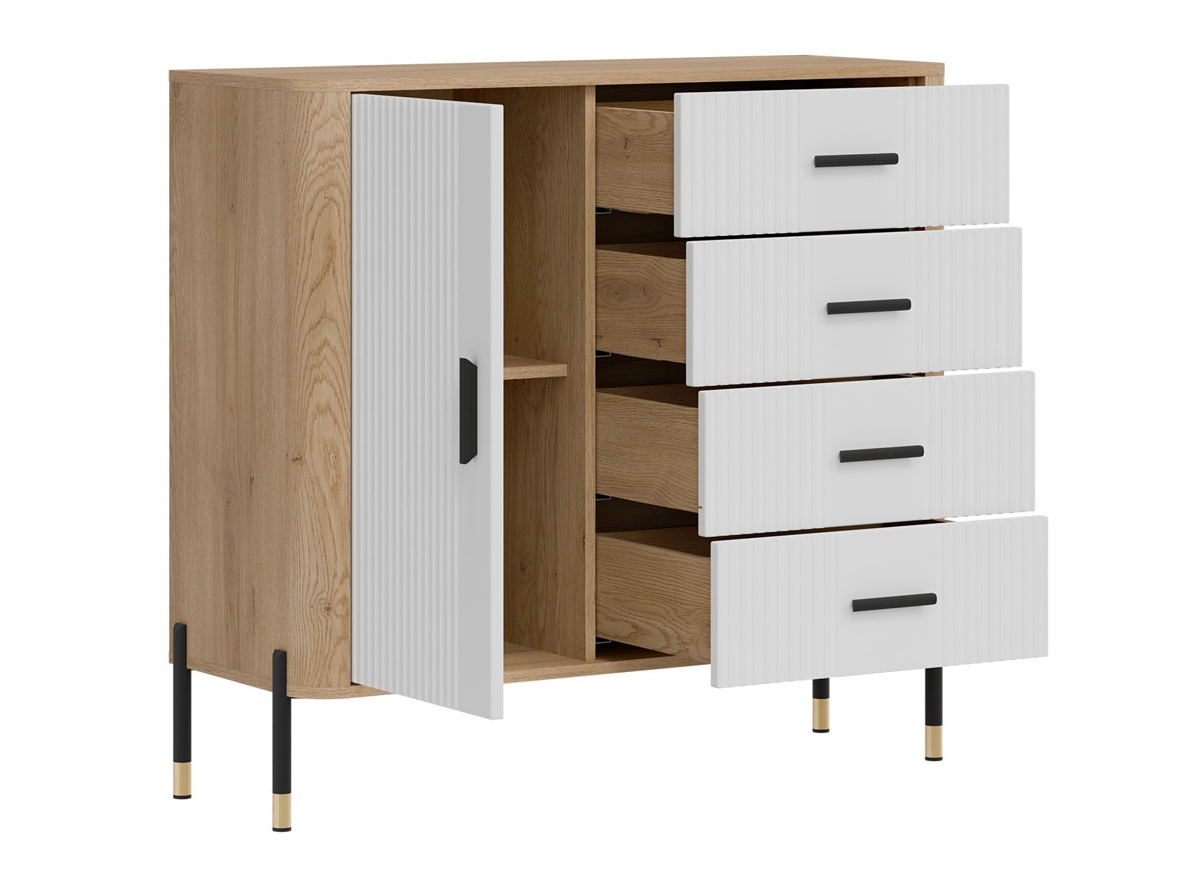 Komoda Flosora 117 (Bela)