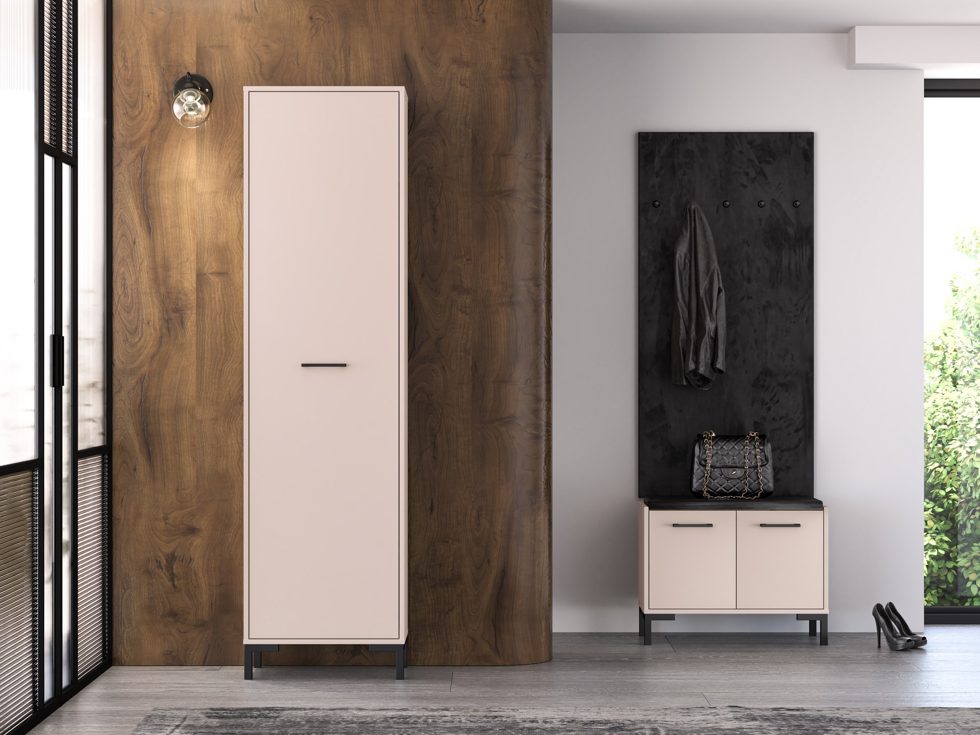 Garderobna omara Fiolevo 100