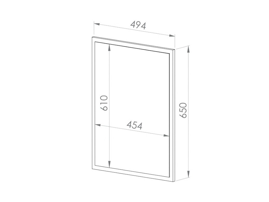 Ogledalo Fiolevo 104