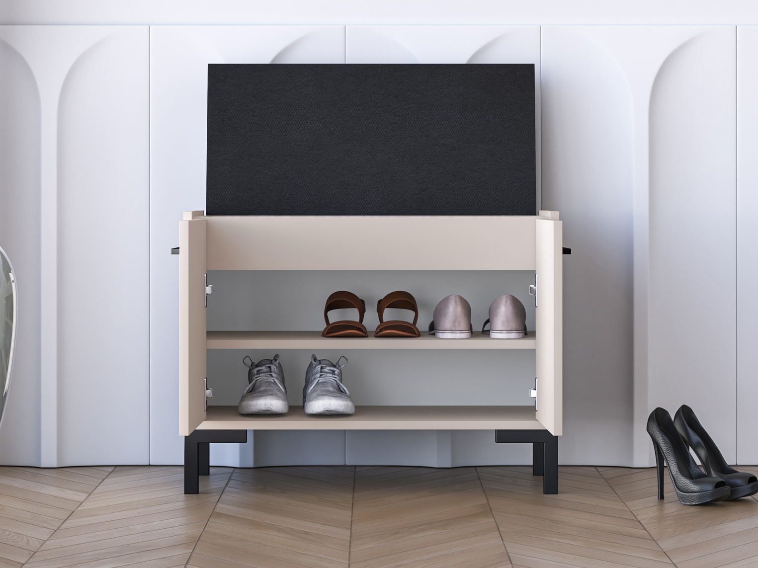 Omarica za čevlje Fiolevo 102