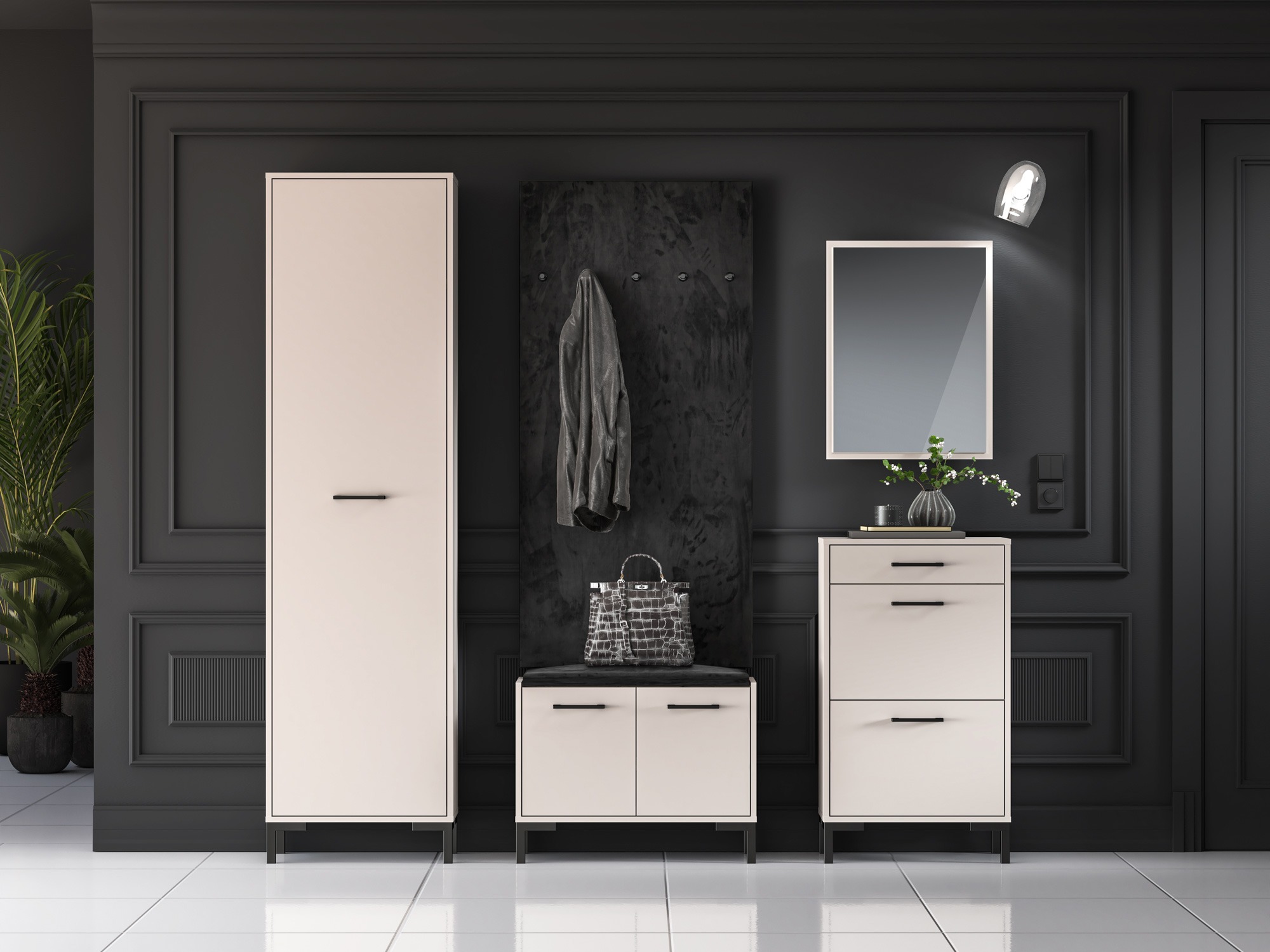 Omarica za čevlje Fiolevo 102