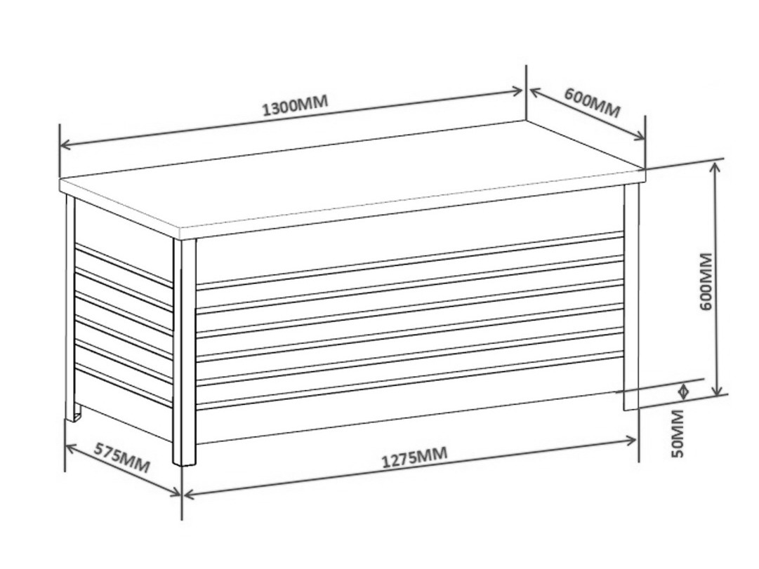 Vrtna skrinja Dallas 4899