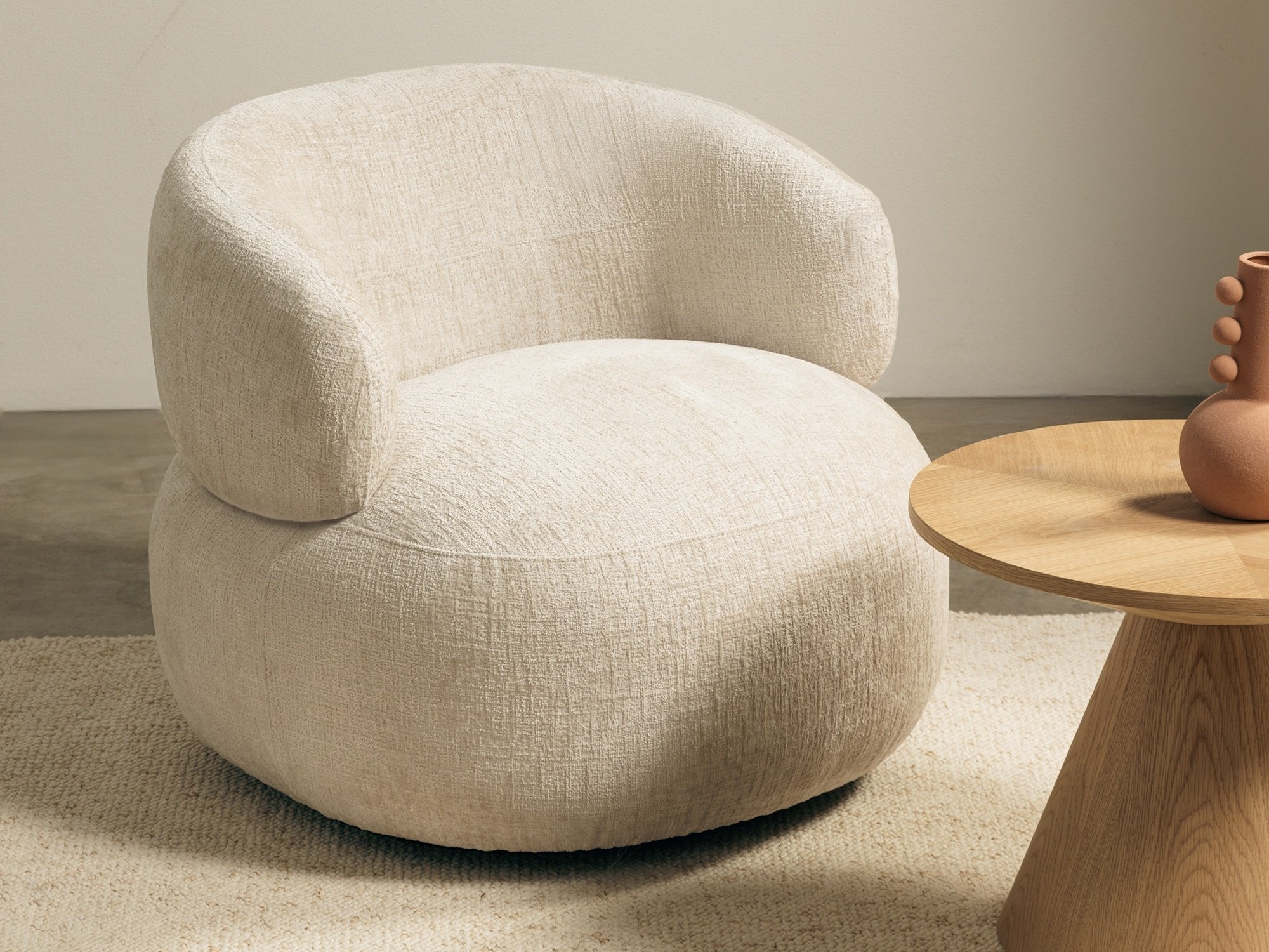 Fotelj Burleson 372 (Svetlo bež)